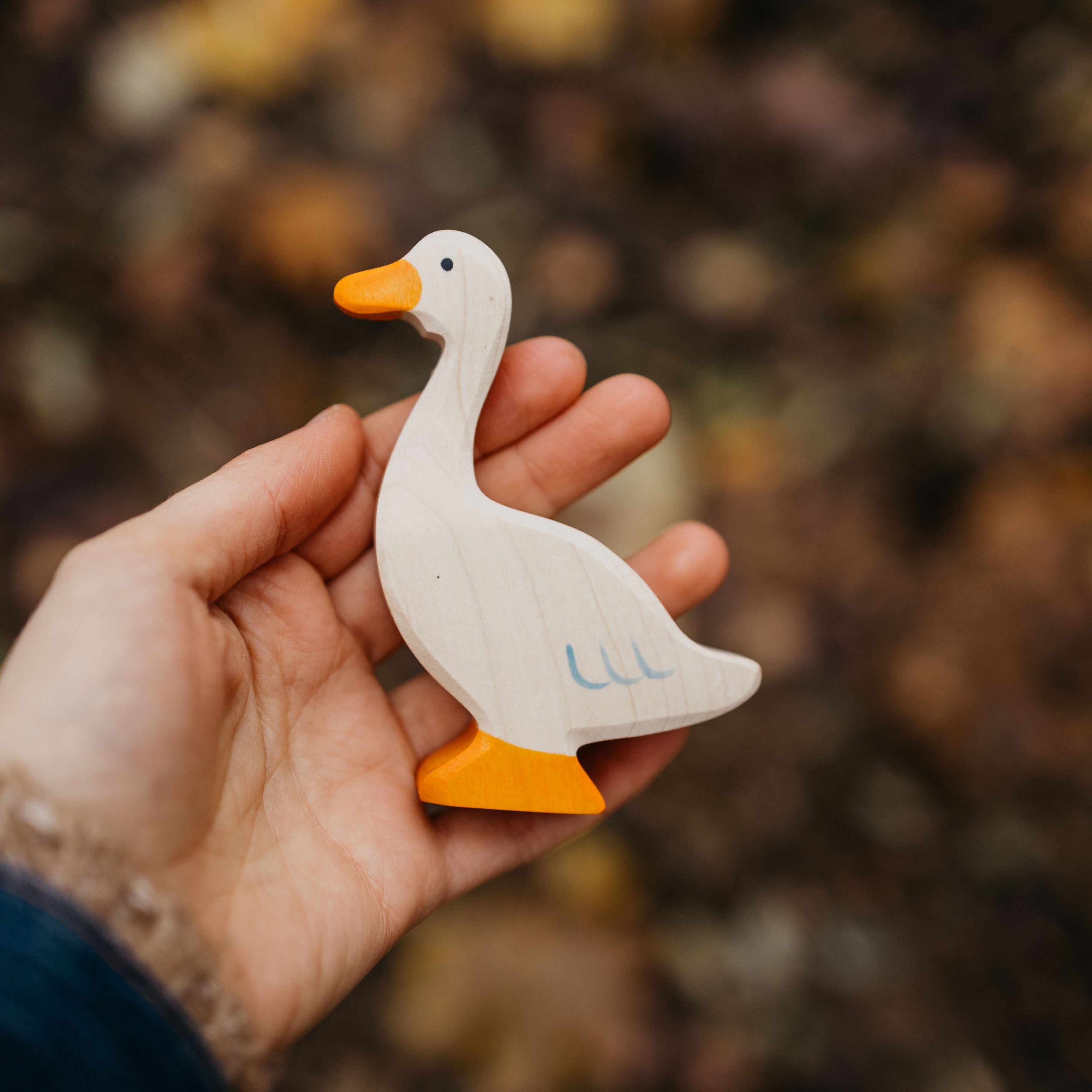 Liba fajáték a pippadu polcain - Holztiger