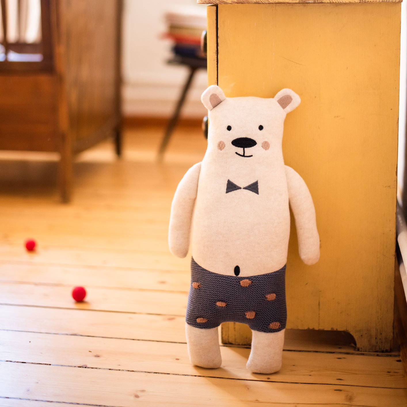 Plüss játék, - Pepe a mackó a pippadunál