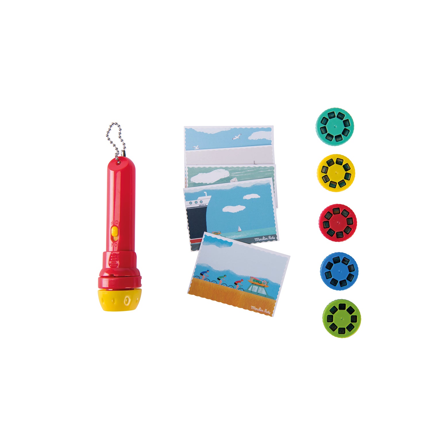 Mesevetítő könyv a Moulin Roty márkától - Kalandos mesék - pippadu