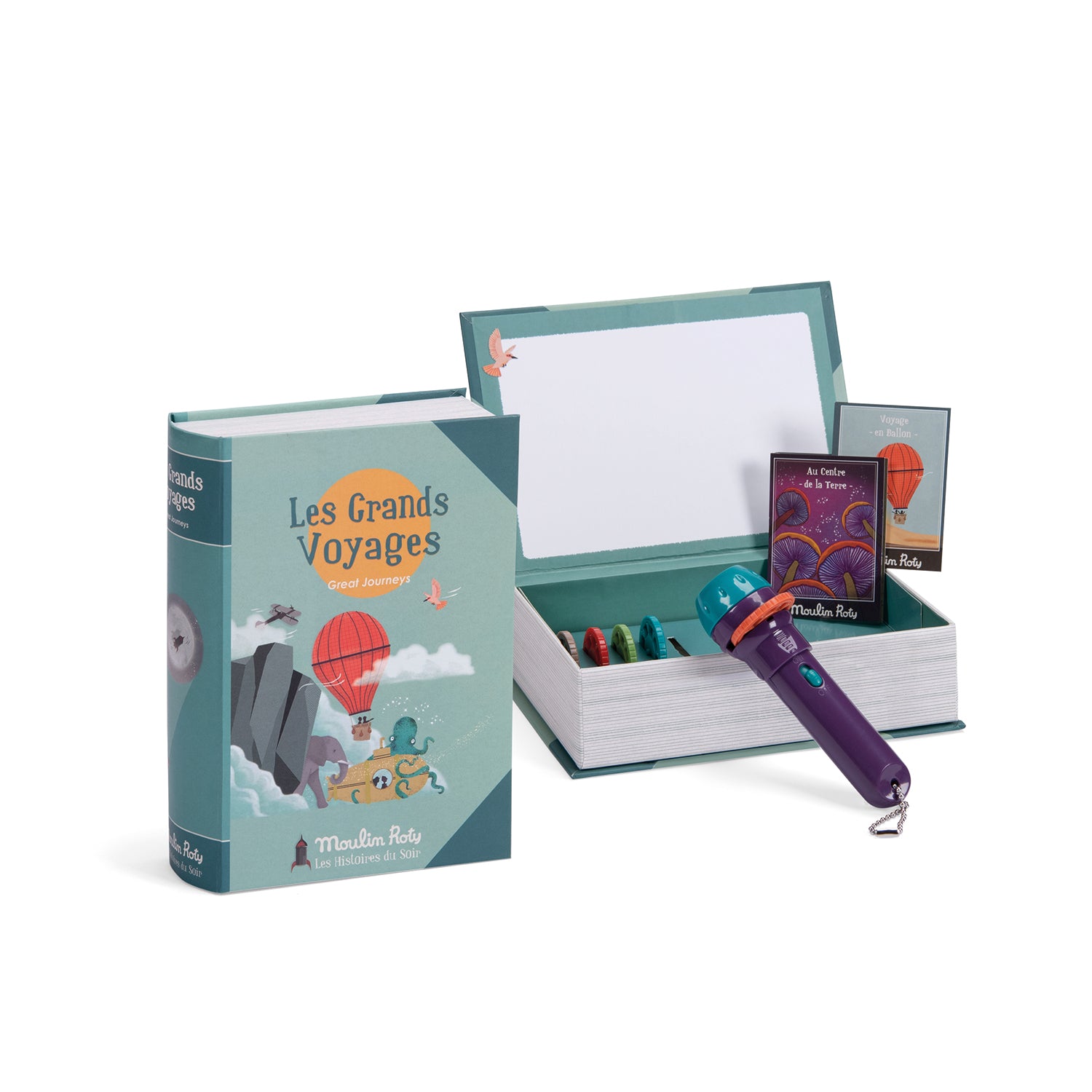 Moulin Roty - Mesevetítő könyv - Utazós mesék - Apró csodák - pippadu