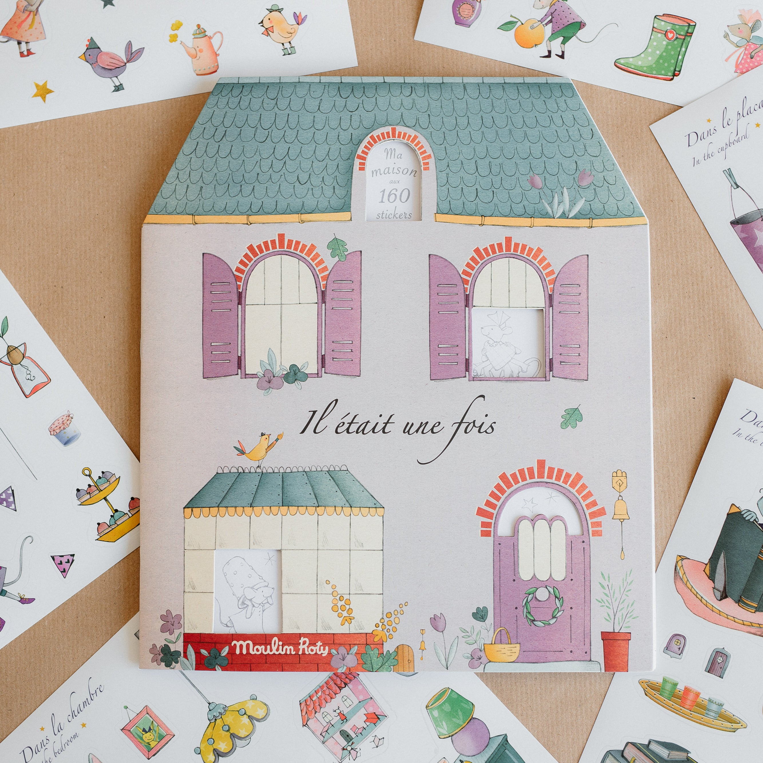 Moulin Roty Matricázó és színező album Egyszer volt hol nem volt - pippadu