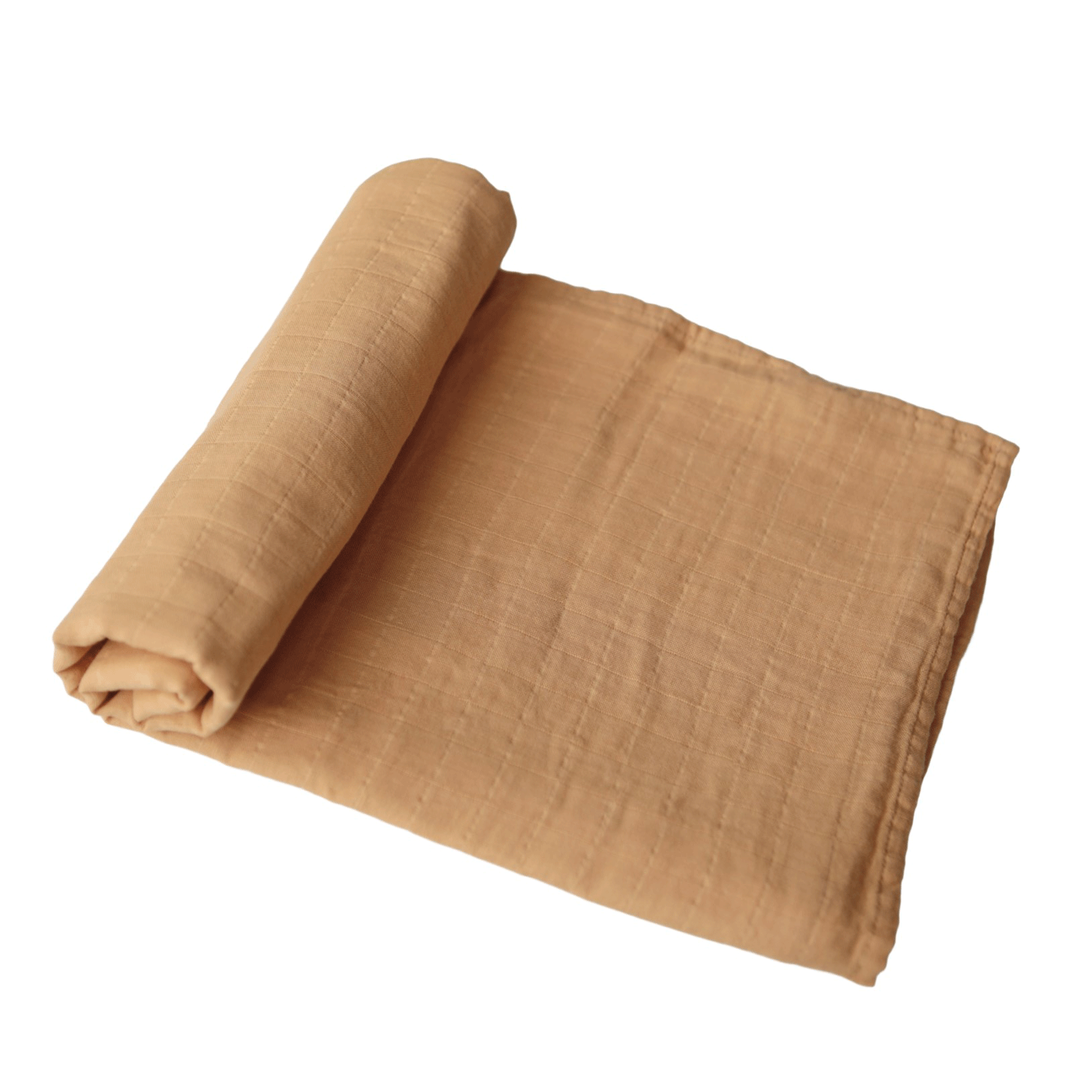 Mushie muszlin pólya - mustársárga - pippadu - pihe-puha pamutból