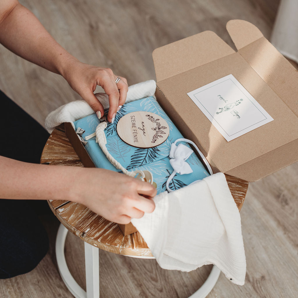 Édes kis csillagom - babaváró ajándékcsomag - pippadu és csillagom együttműködés