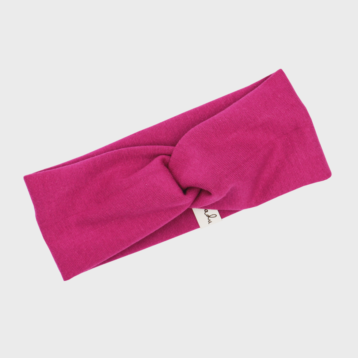 Turbán fejpánt - ciklámen színben - fülvédő - pippadu