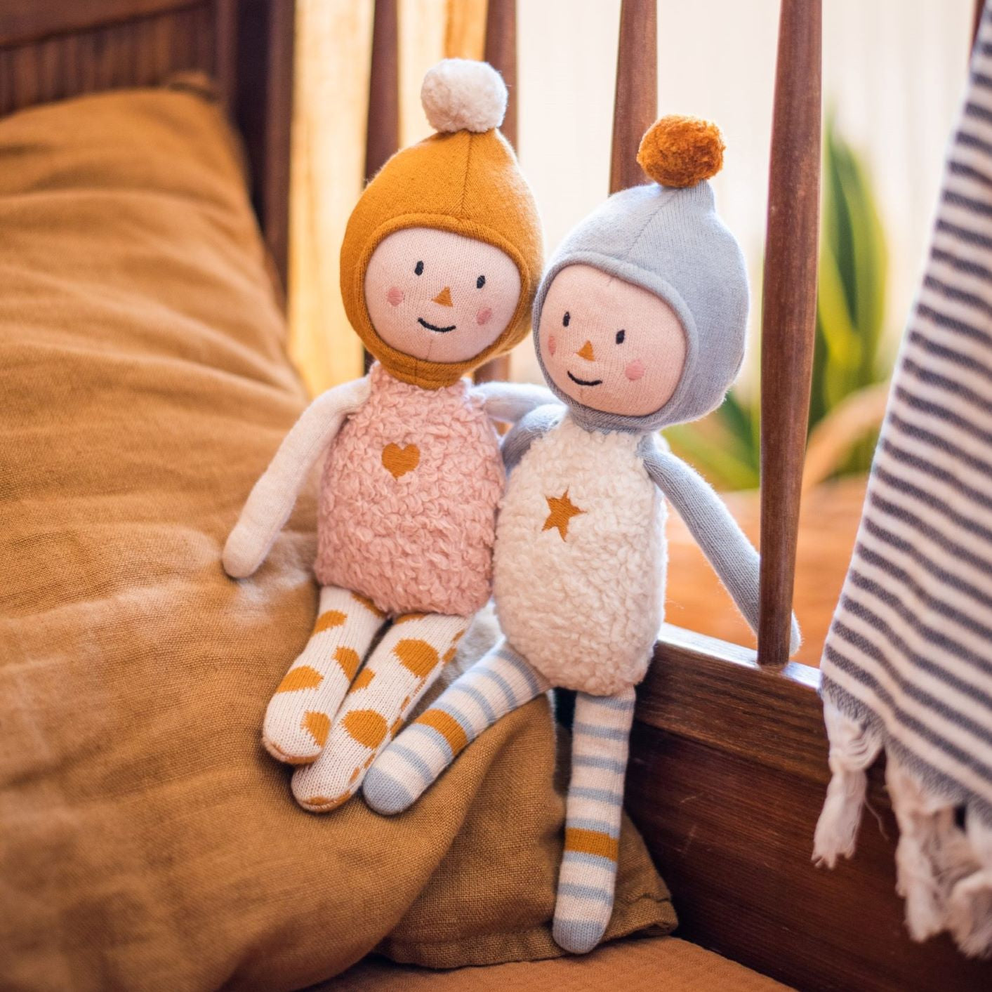 Plüss játék minőségi, organikus pamut anyagból - pippadu - Ellly a jóbarát