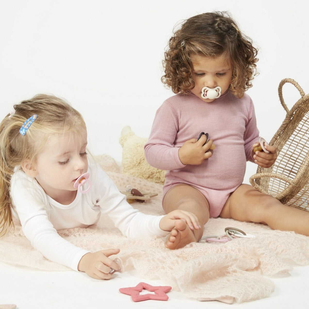 BIBS Supreme cumi - púderrózsaszín - Pippadu