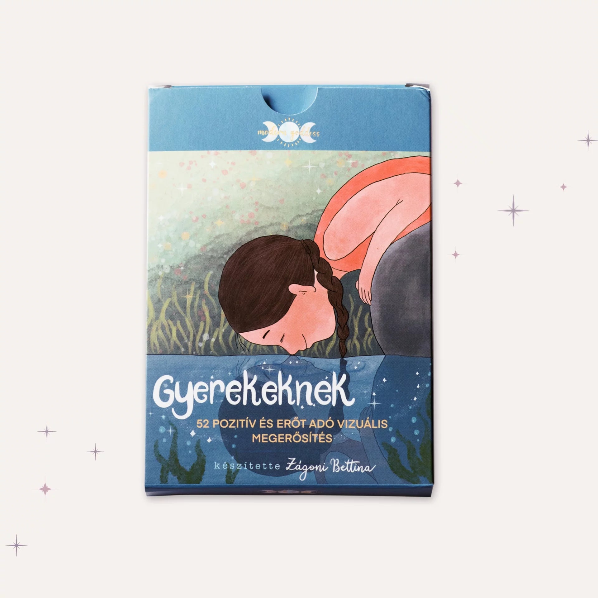 Tina Modern Goddess megerősítő Gyerekkártyák - pippadu