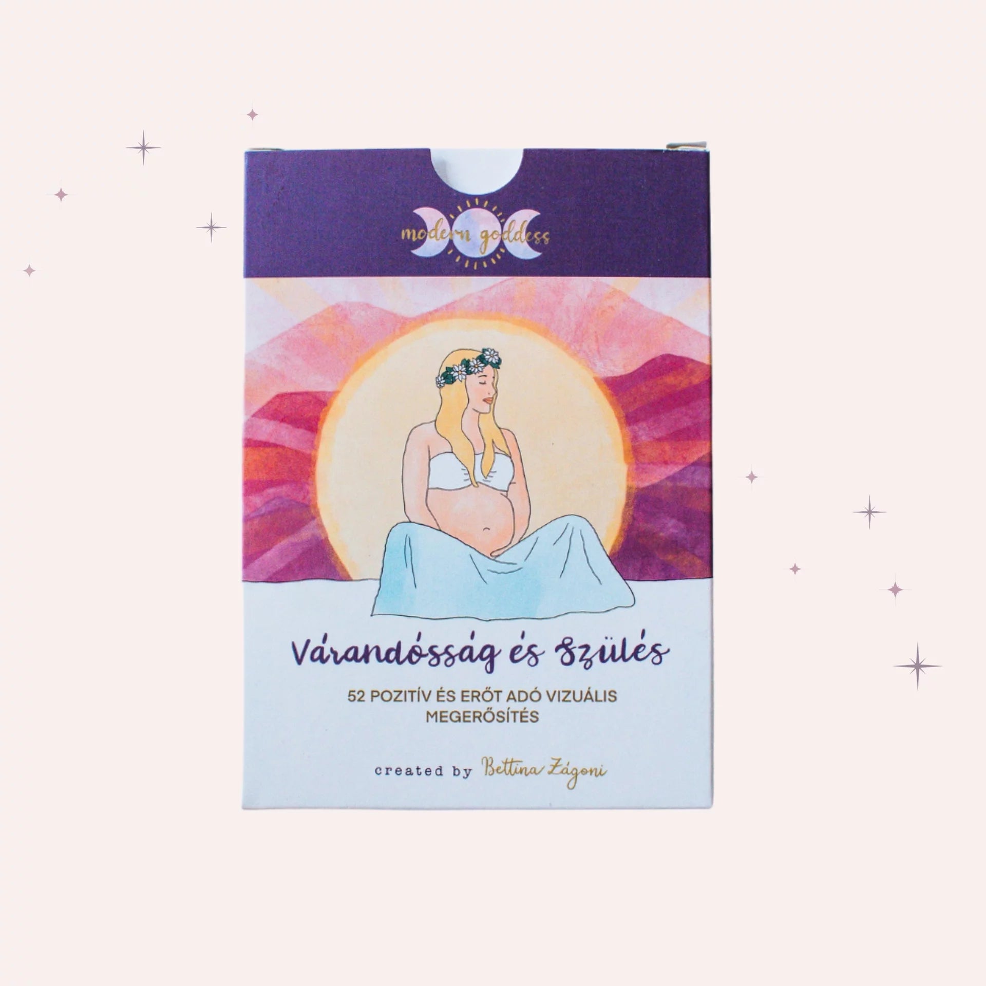 Tina Modern Goddess - Várandósság és Szülés kártyacsomag - pippadu