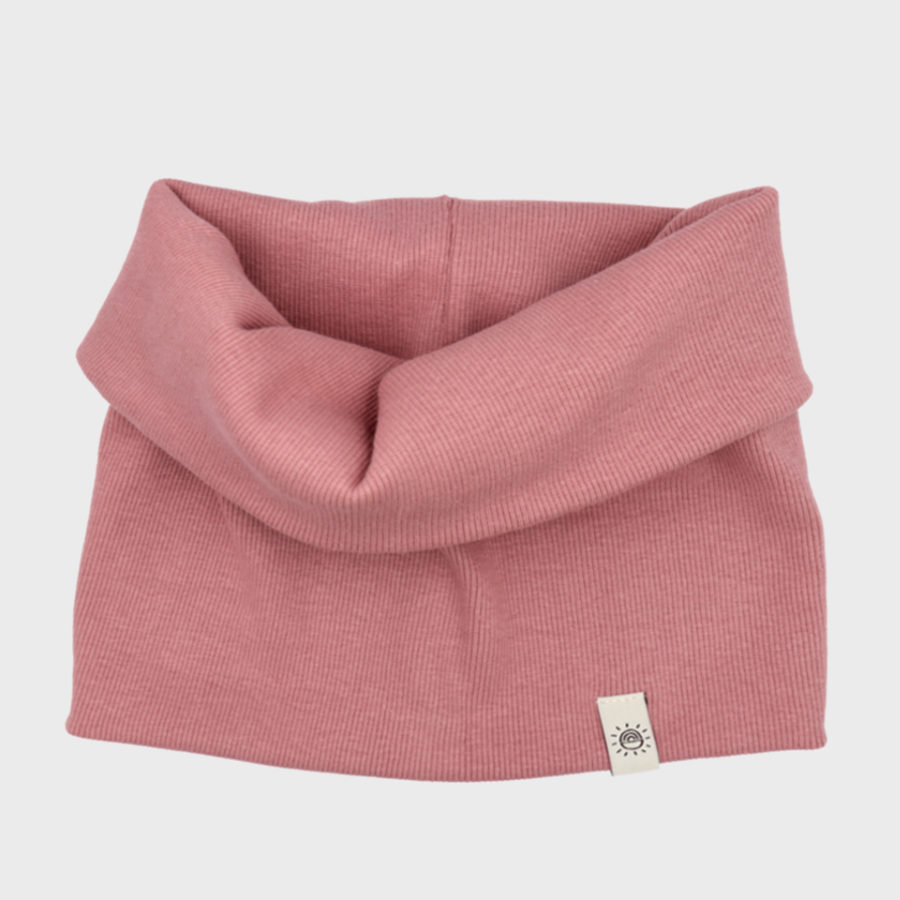 Csősál beanie sapkához - vintage rózsaszín - Pippadu