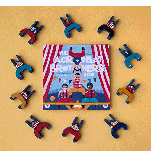 AkrobaTesók fejlesztő játék, gyerekjáték - pippadu - Londji