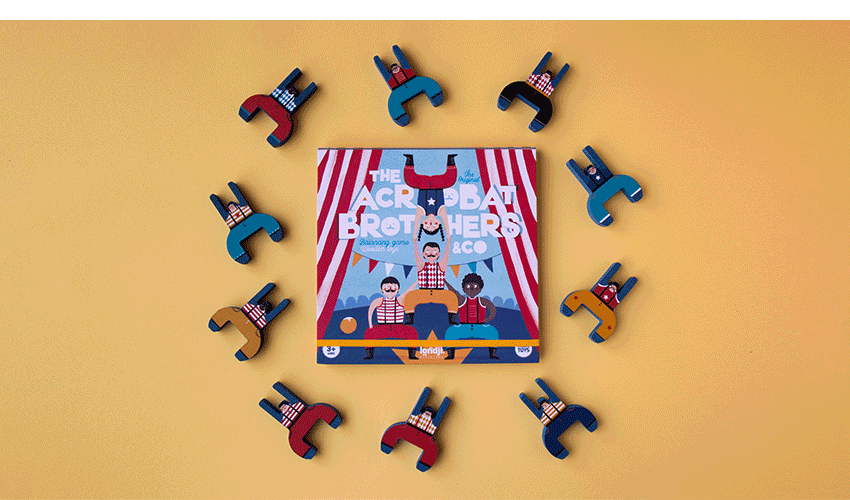 AkrobaTesók fejlesztő játék, gyerekjáték - pippadu - Londji