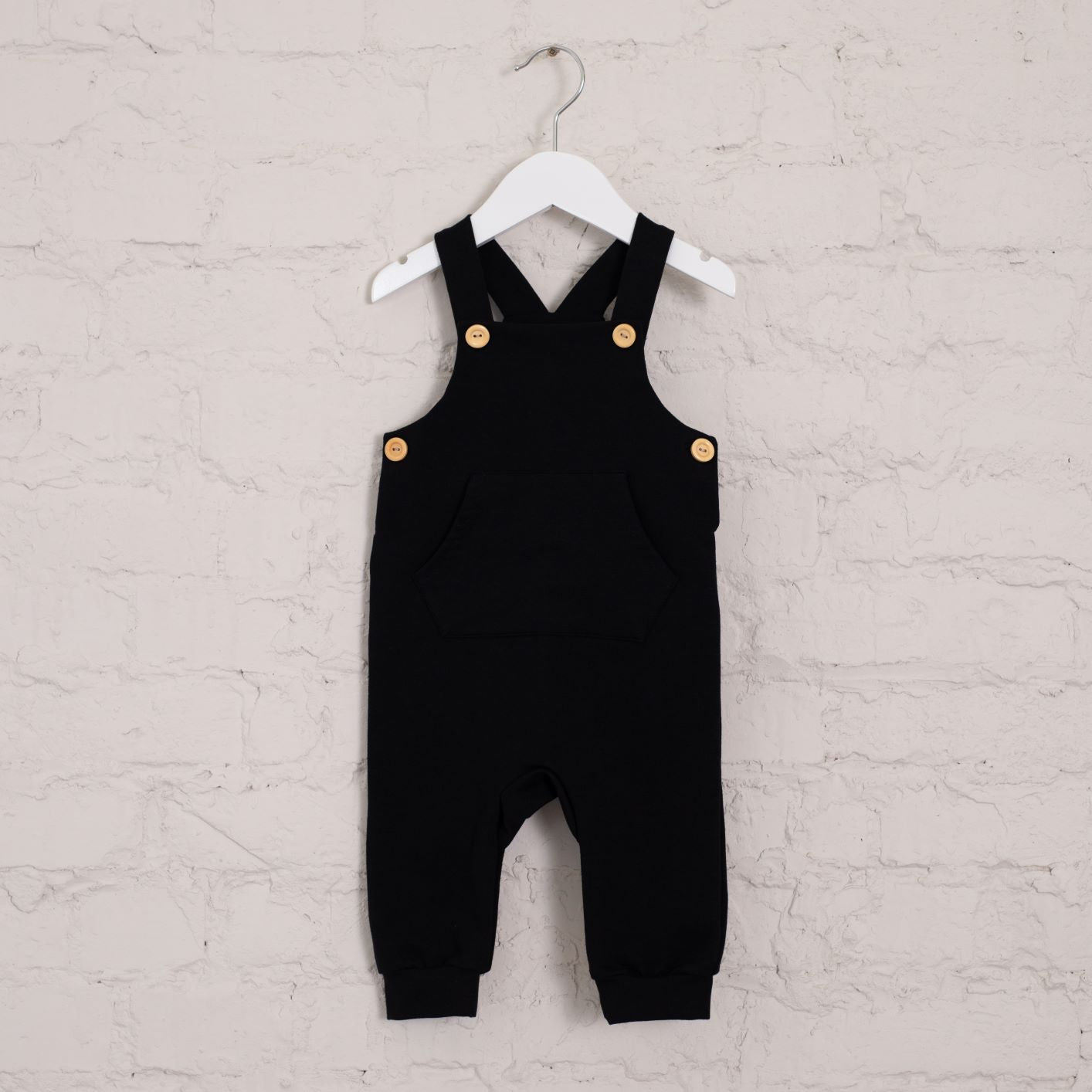 Kantáros nadrág - fekete - pippadu