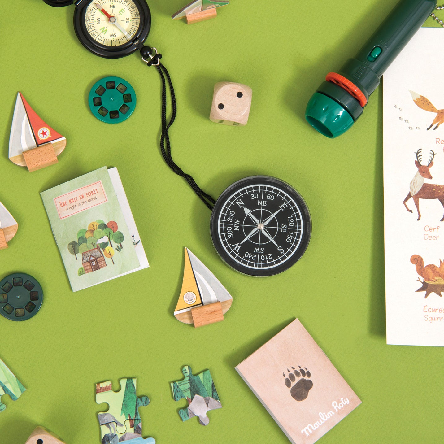 Felfedező készlet kis bőröndben a pippadunál - Moulin Roty