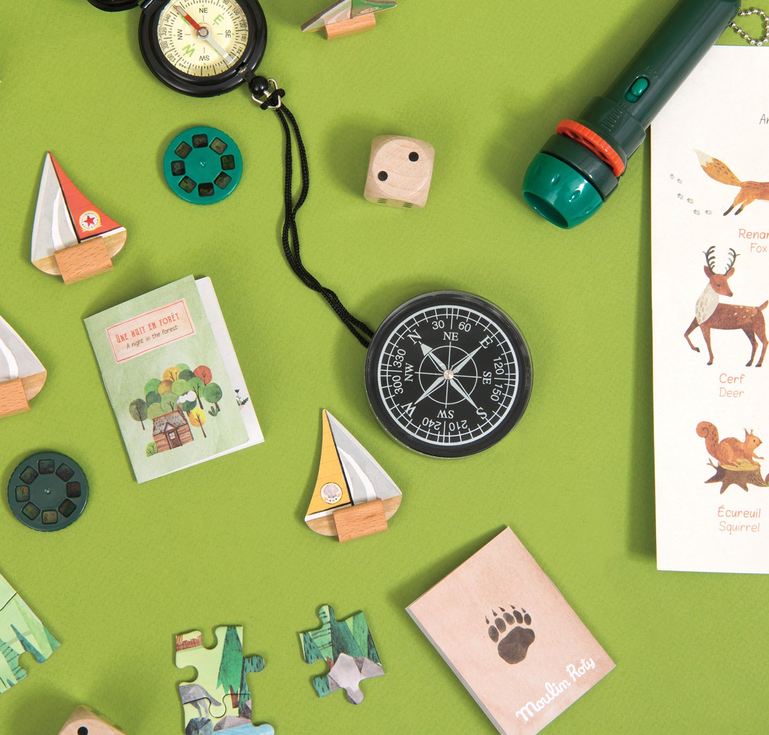 Felfedező készlet kis bőröndben a pippadunál - Moulin Roty