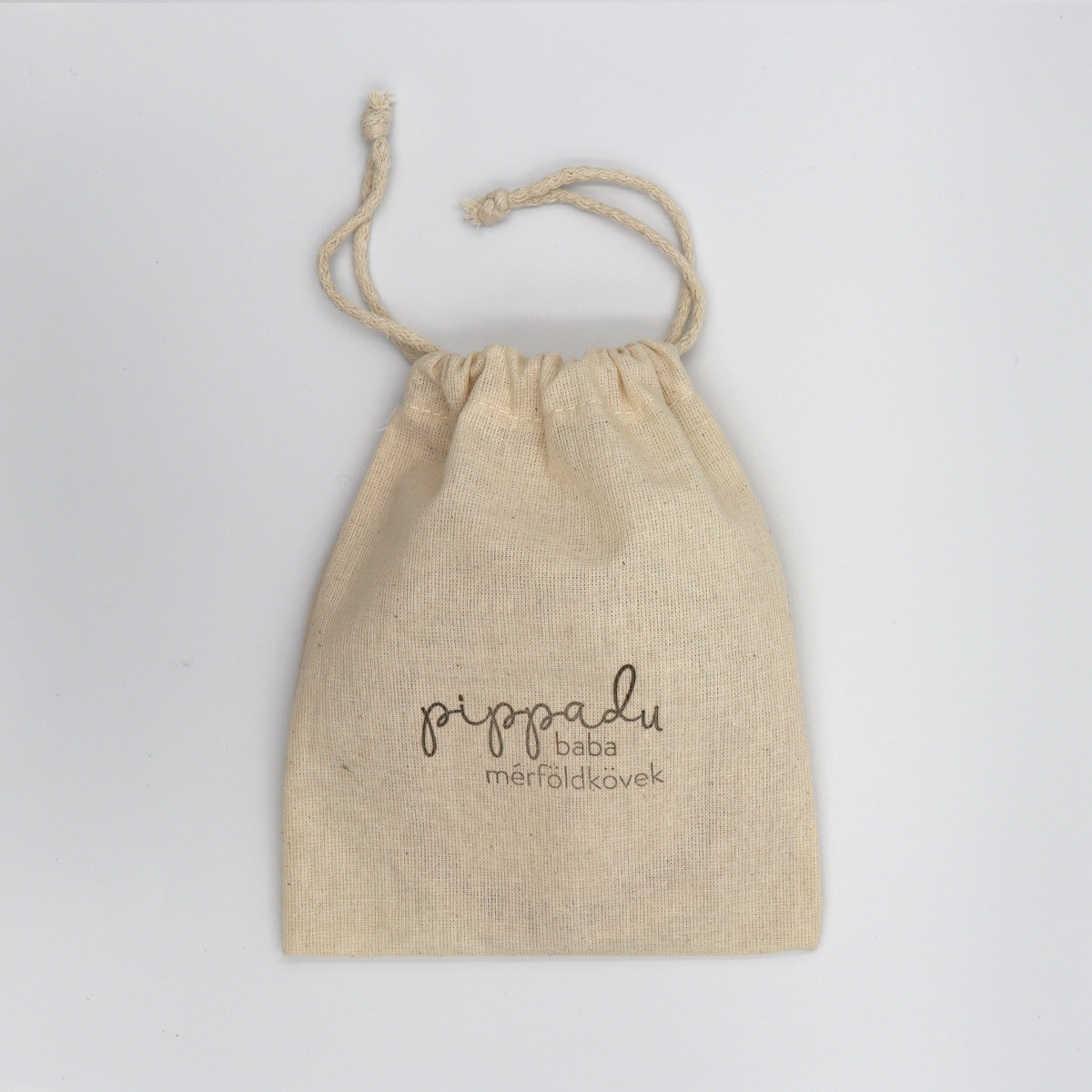 Baba mérföldkő korongok 0-12 hó - babafotózási kellék - pippadu - natúr pamutzsákban