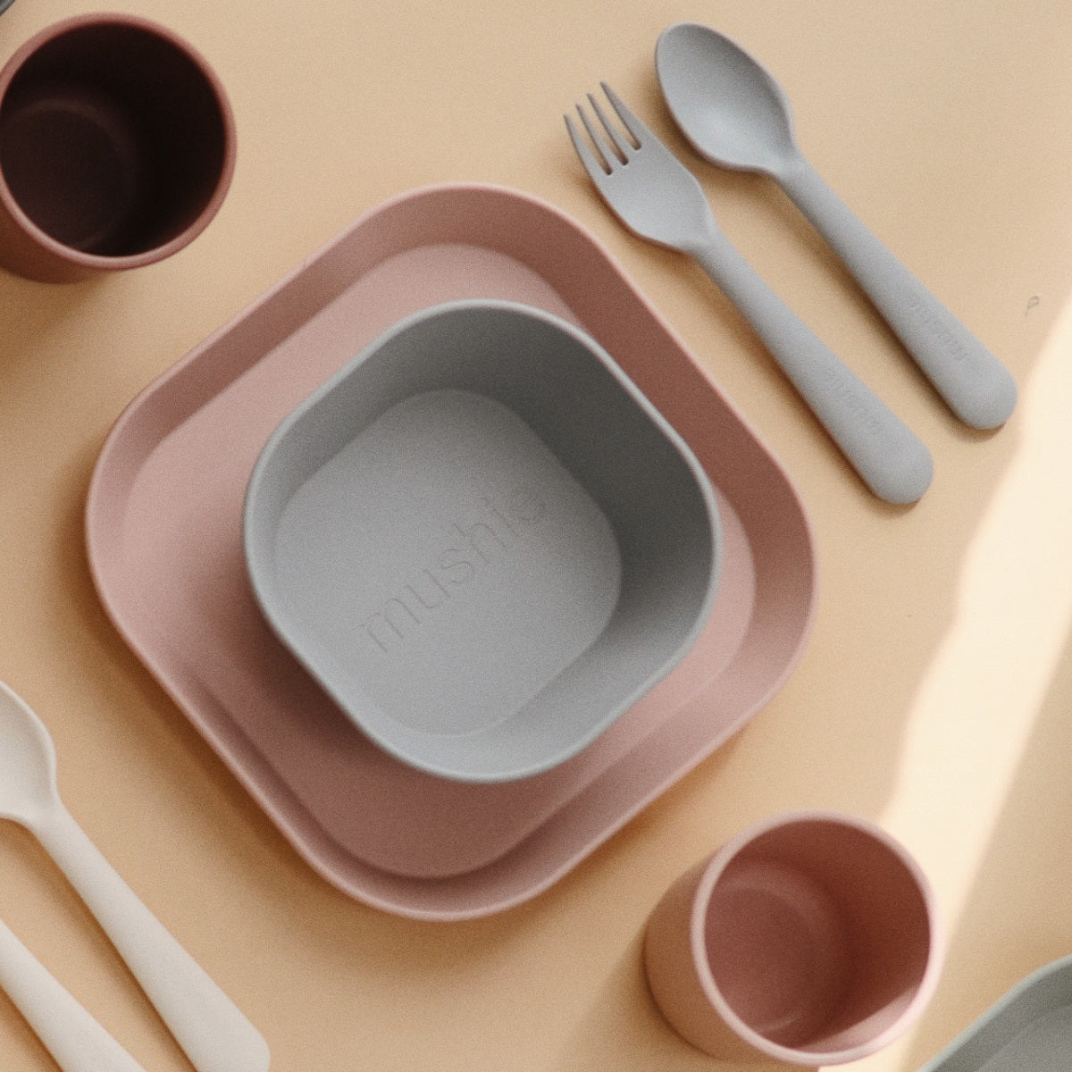 Kanál-villa szett - delfin - evőeszköz gyerekeknek - Pippadu