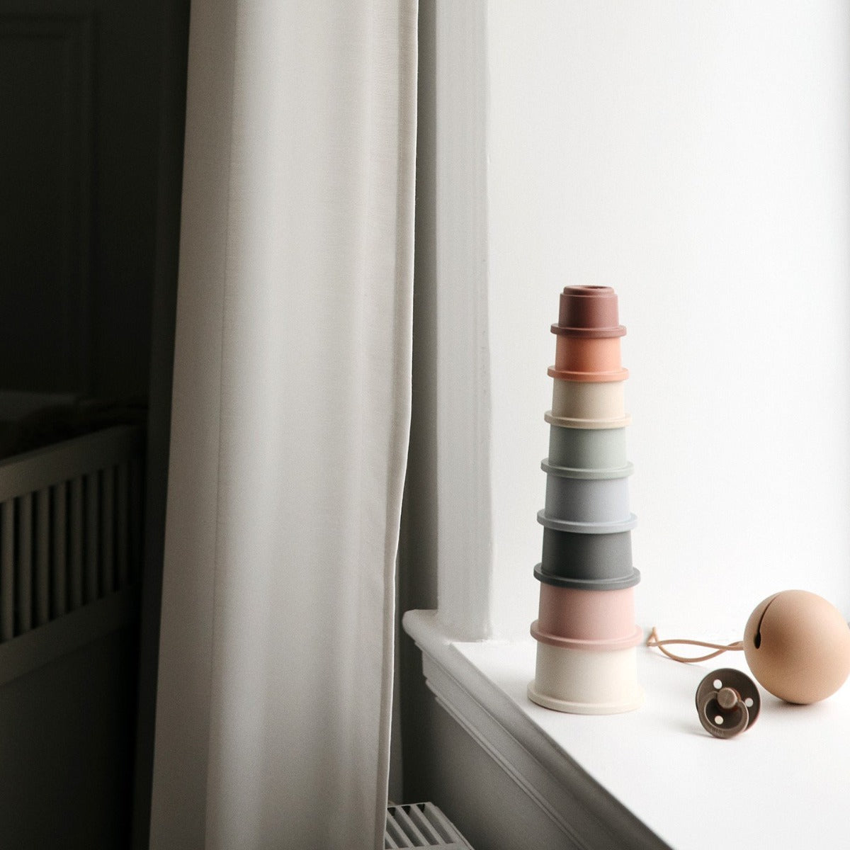 Építő pohártorony - pasztell - Pippadu