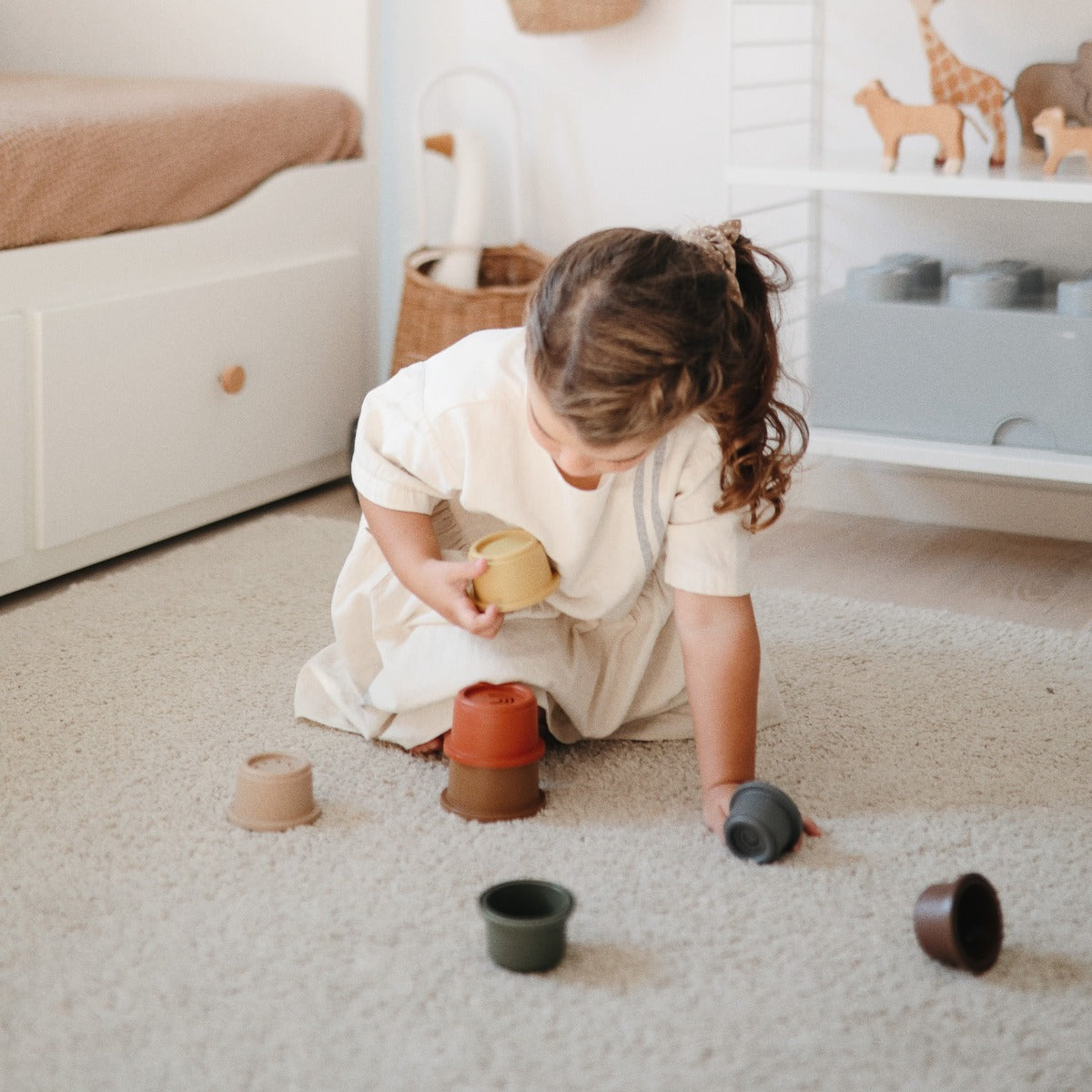 Építő pohártorony - retro - Pippadu