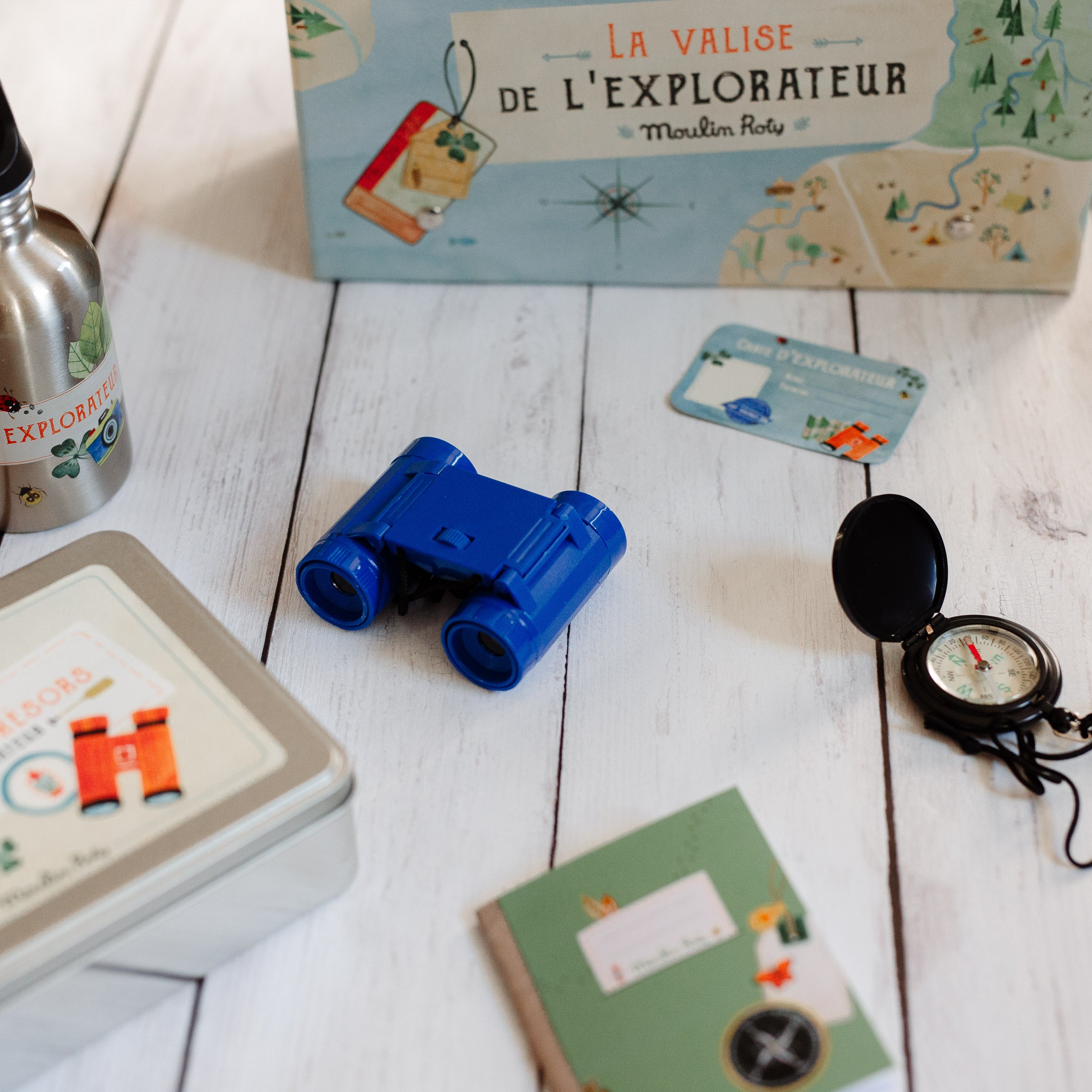 Moulin Roty felfedező készlet bőröndben gyerekeknek - pippadu