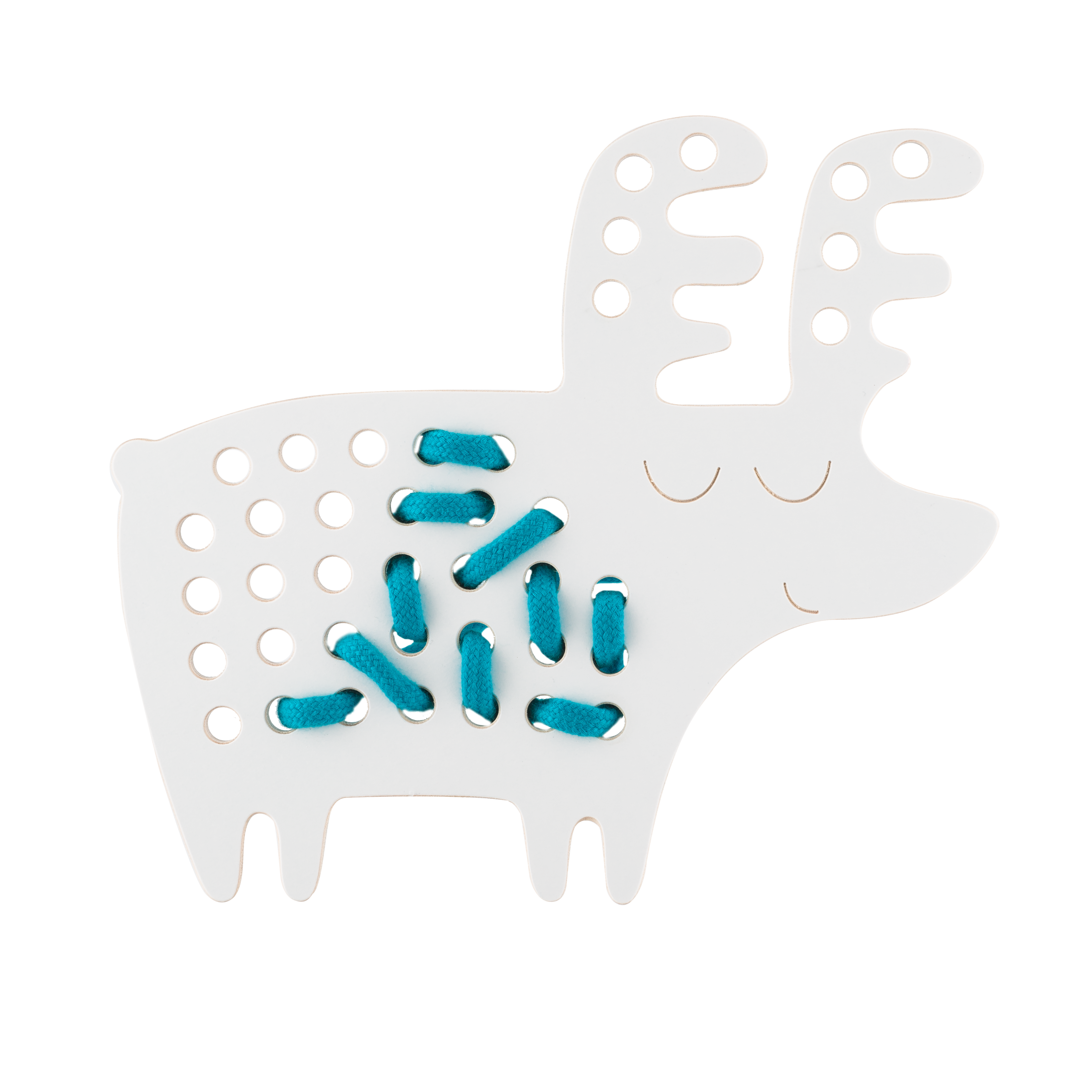 Készségfejlesztő bújtatós játék - rénszarvas - pippadu