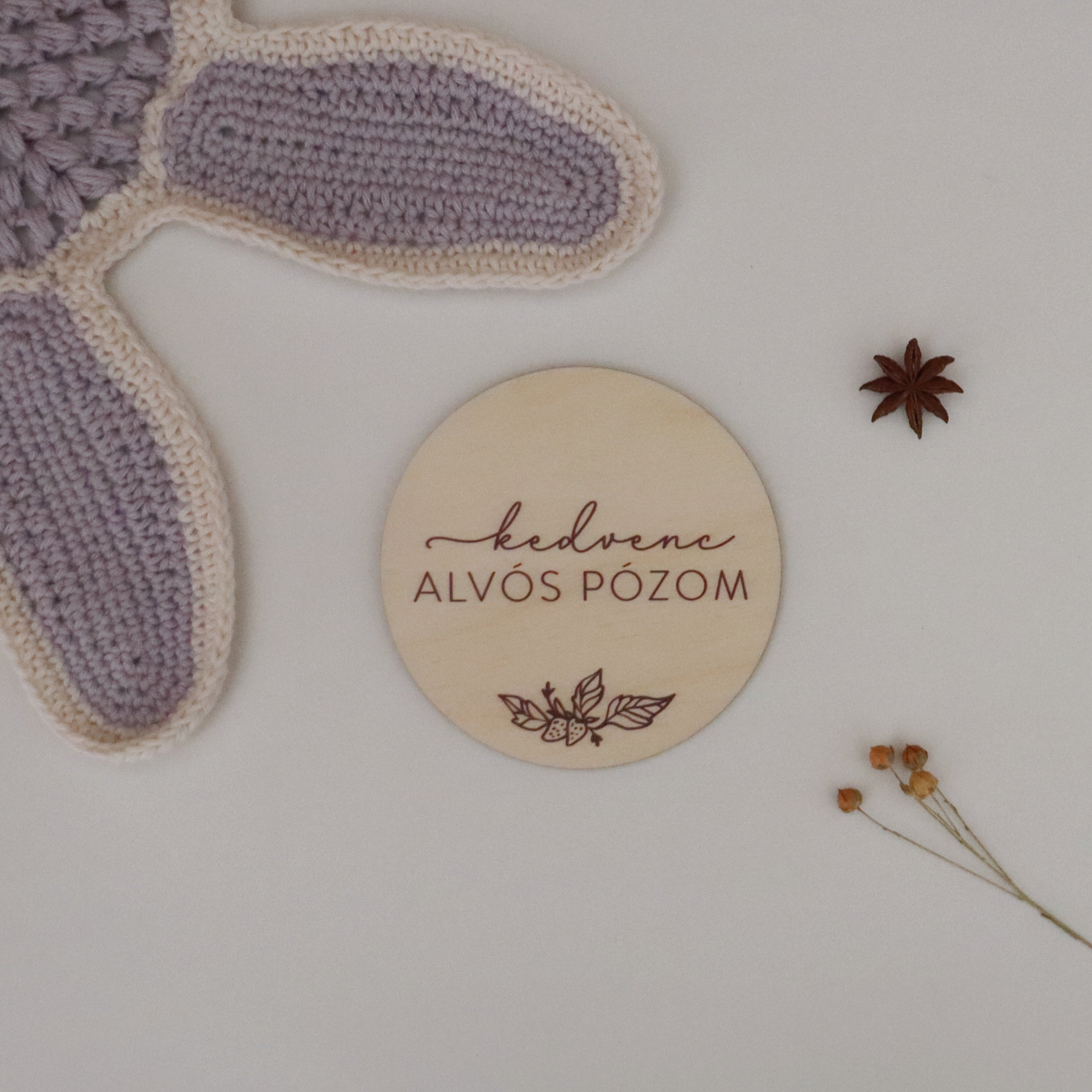 Babafotózási kellék a pippadunál - "kedvenc alvós pózom"