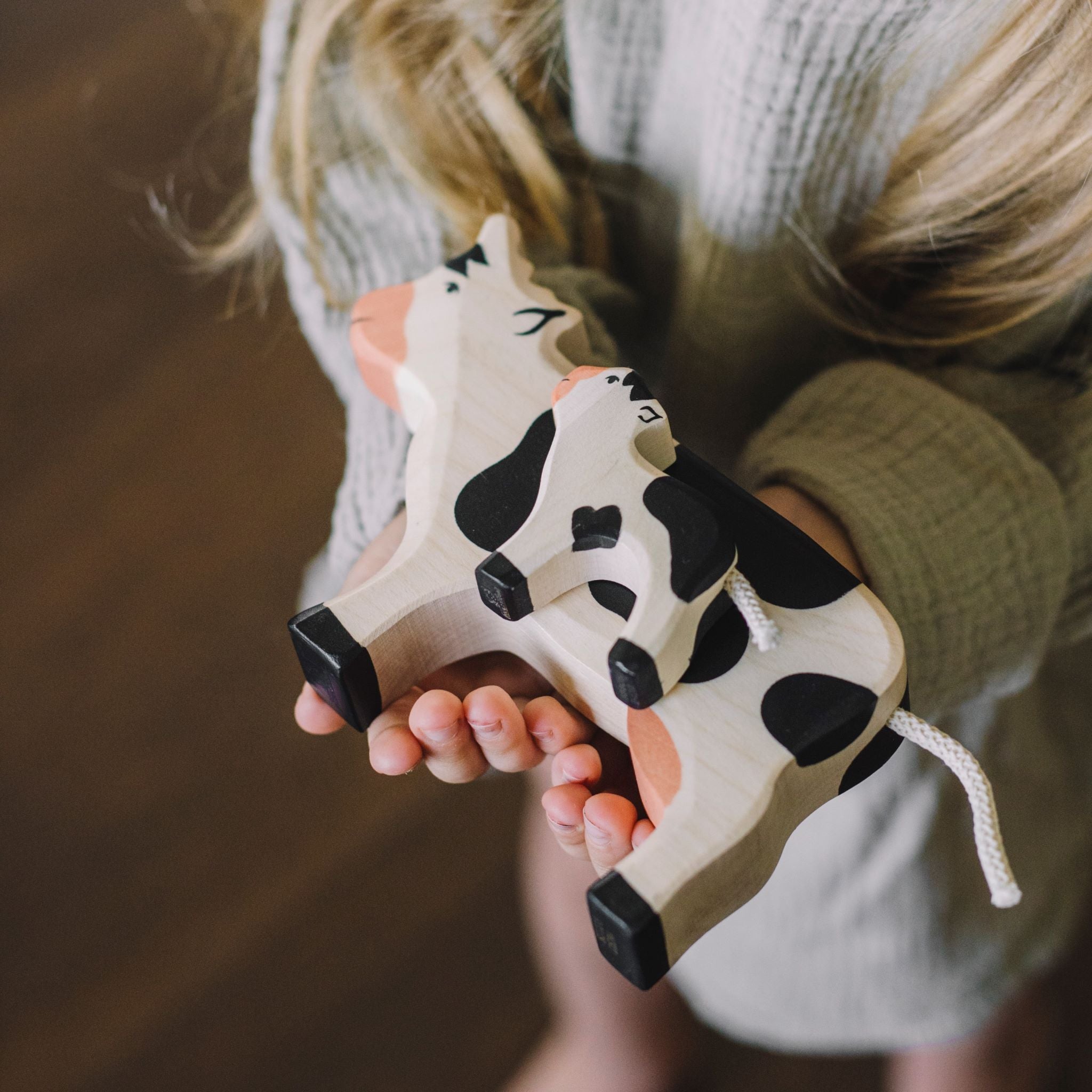 Kis borjú Holztiger fajáték - pippadu