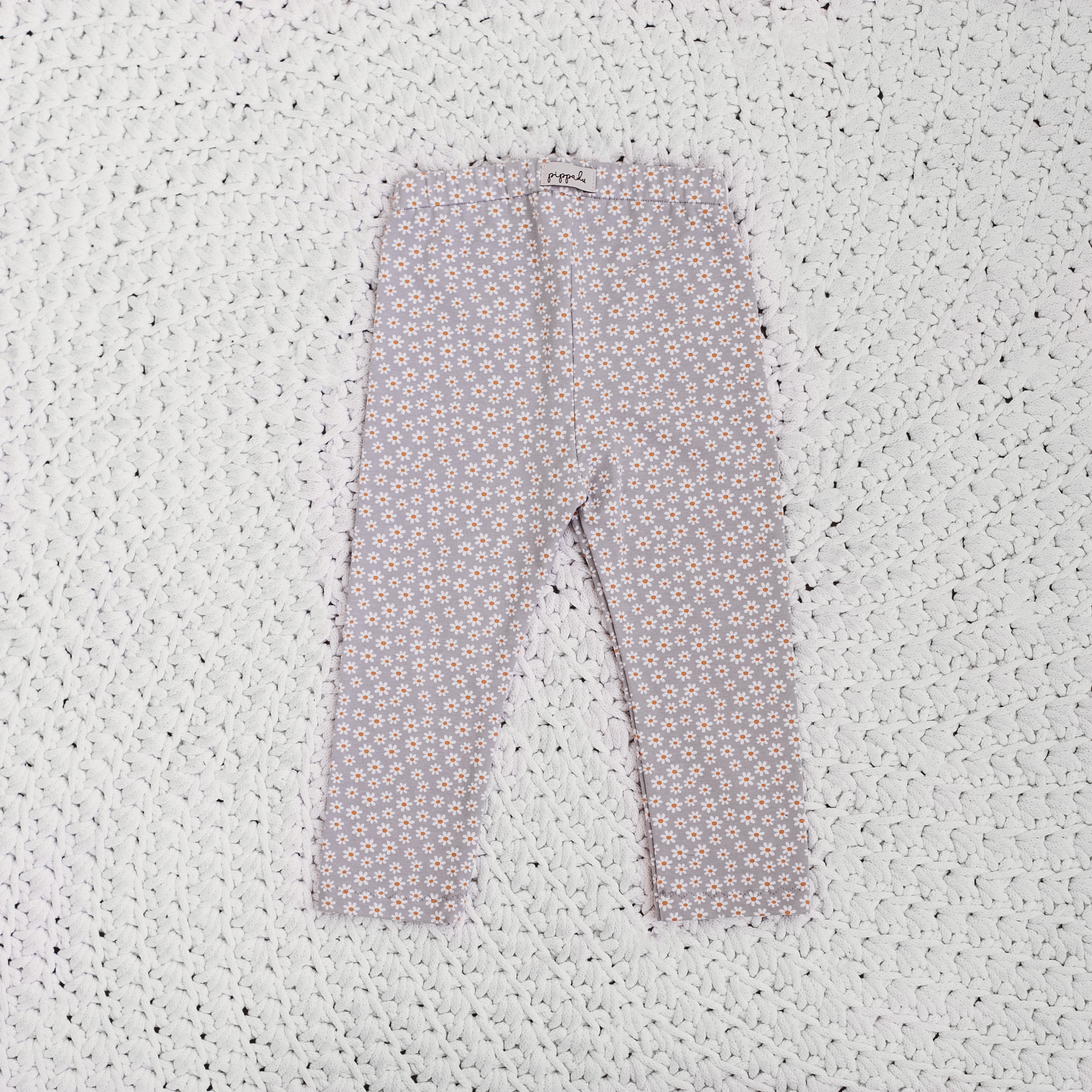 Gyerek leggings - margaréta mintával - pippadu