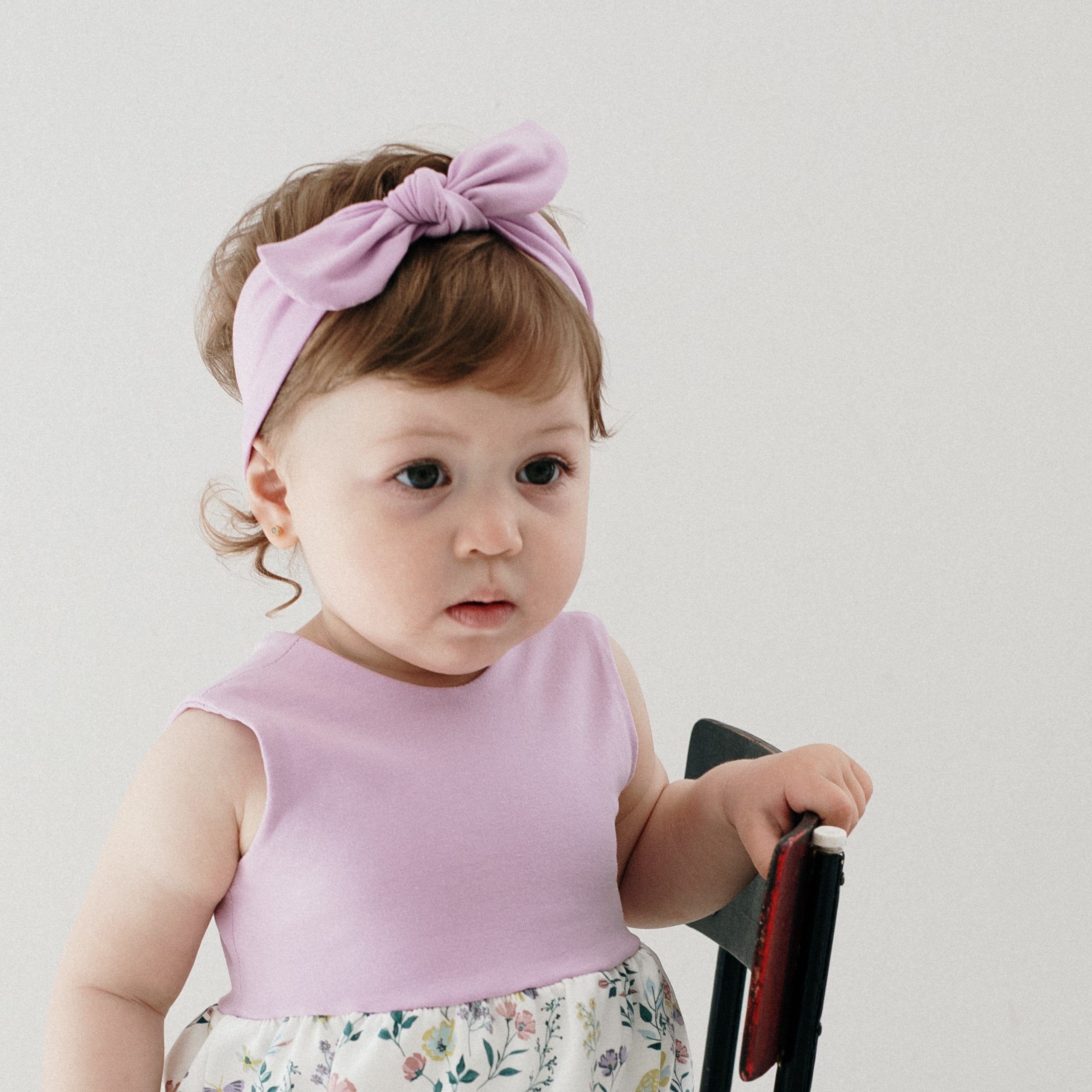 Kézzel készült hajpánt - lila színben - pippadu masnis hajpánt