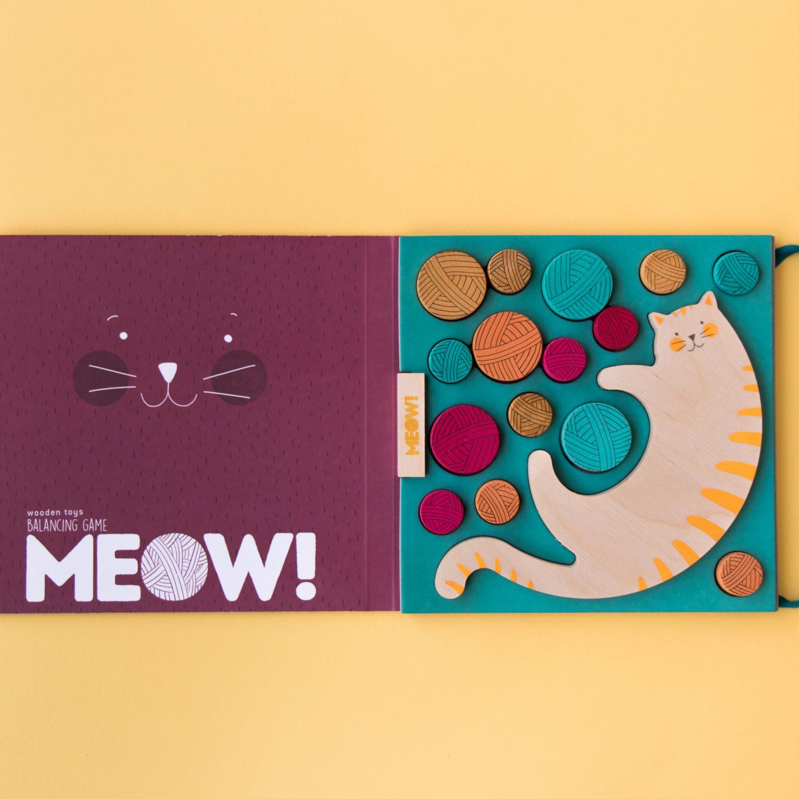 Miaú ügyességi és egyensúlyérzék fejlesztő fajáték - pippadu