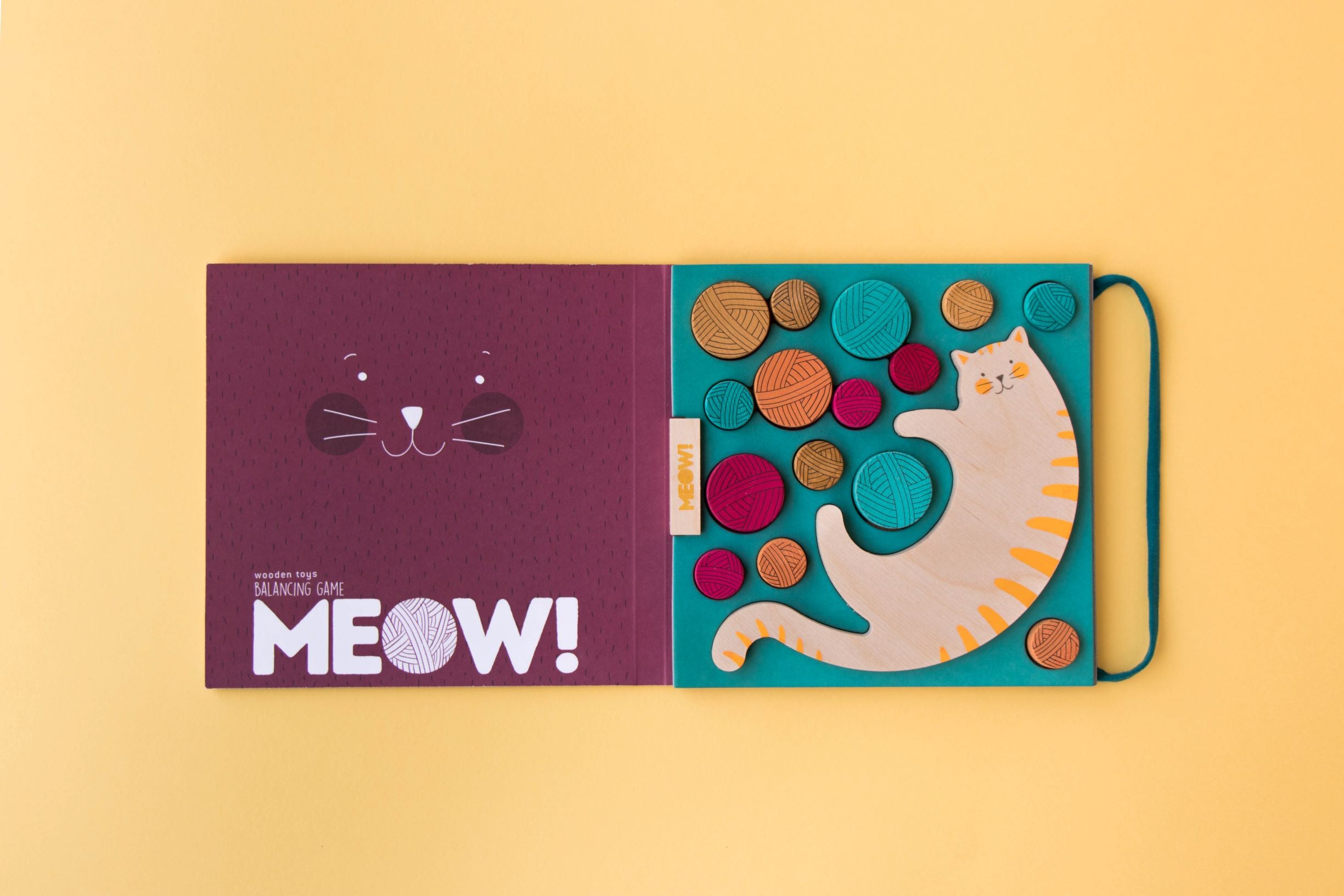 Miaú ügyességi és egyensúlyérzék fejlesztő fajáték - pippadu