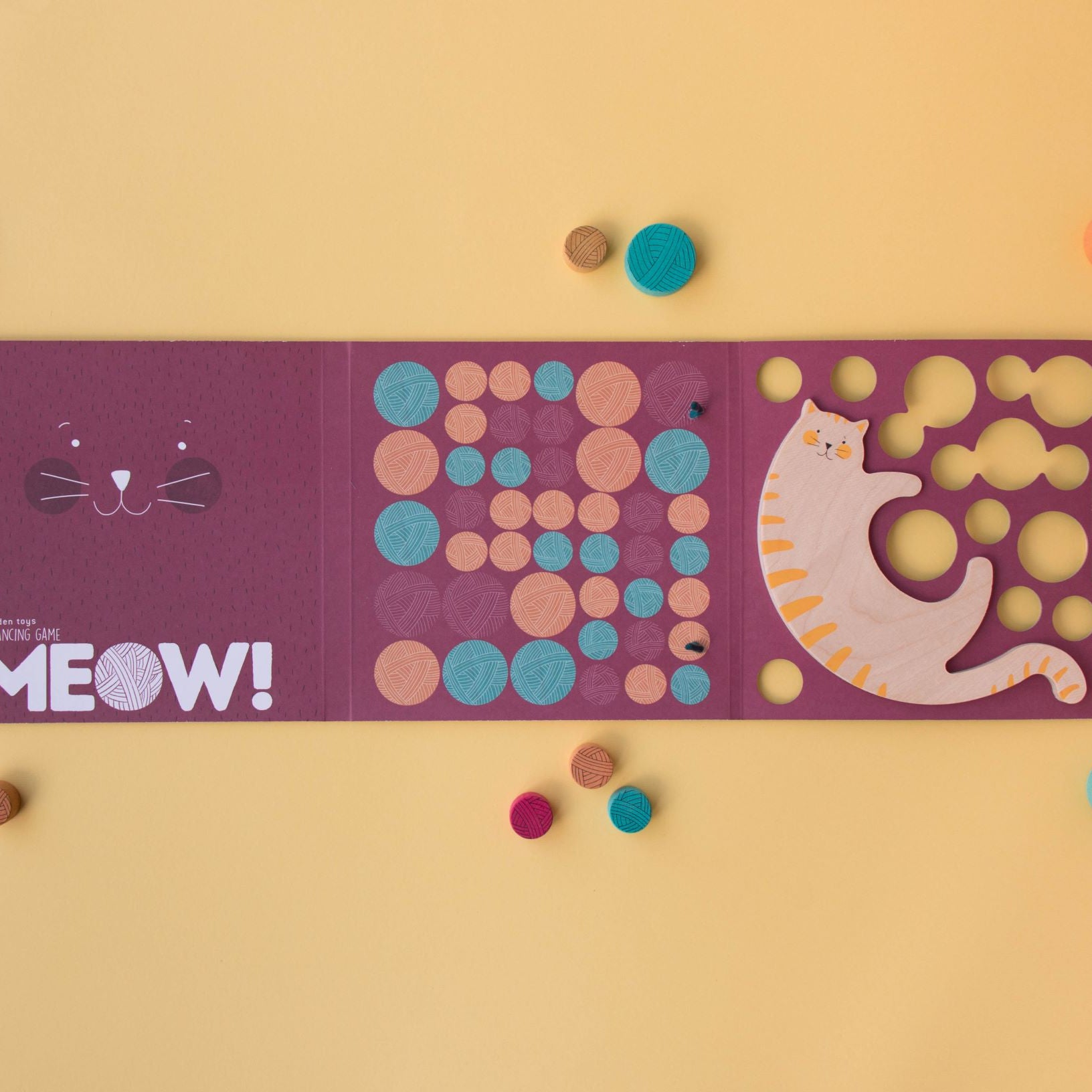 Londji márka Miaú! ügyességi fajáték a pippadunál