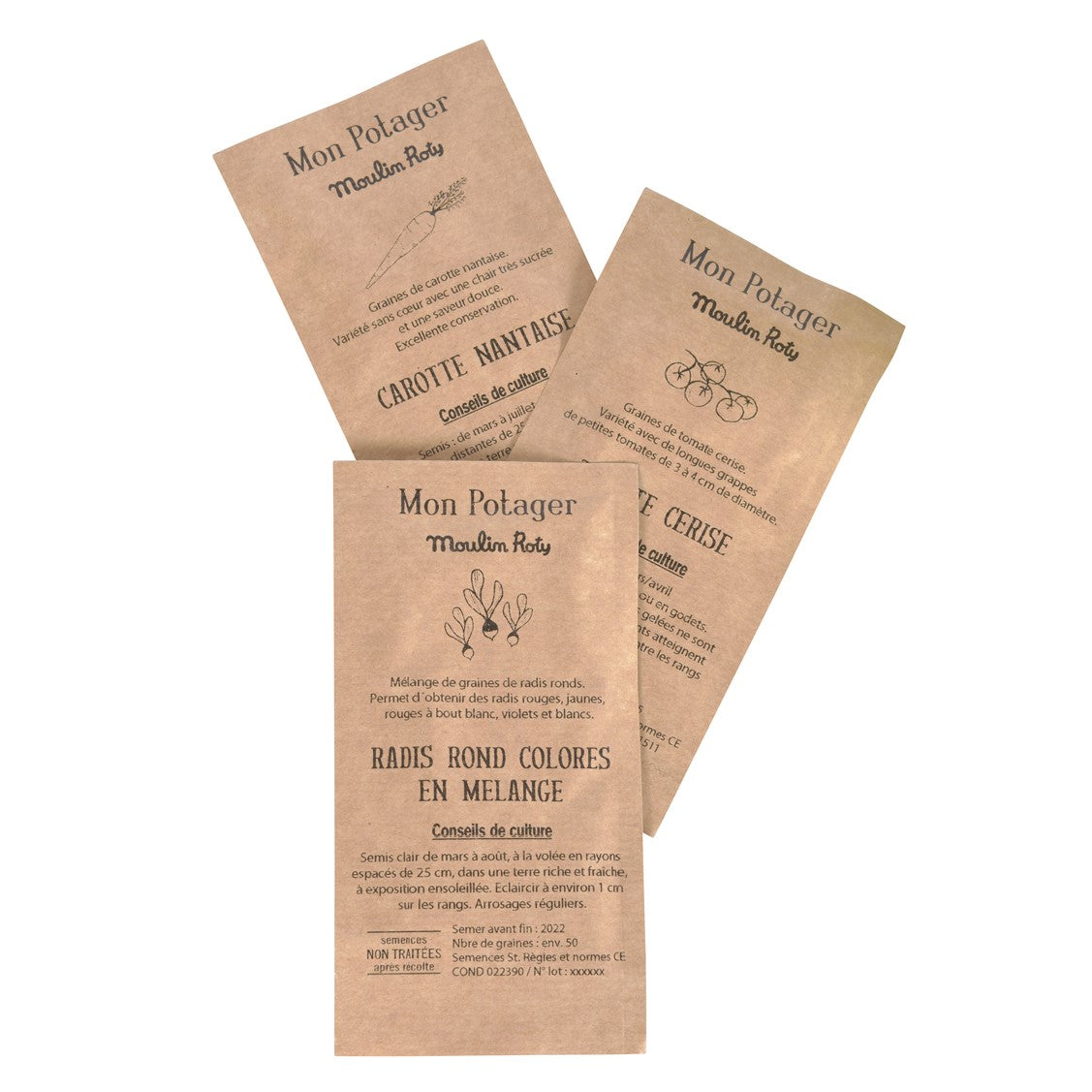 Kertészkedő készlet Moulin Roty - a pippadunál