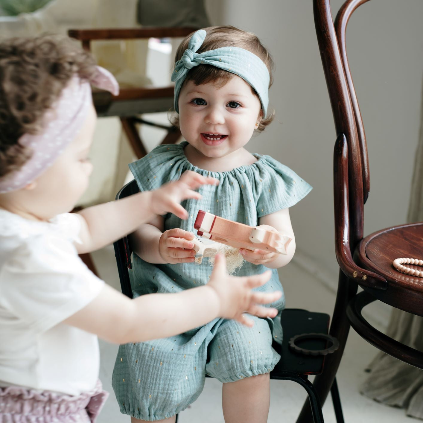 Lányka szett - mentazöld színben a pippadu márkától - kicsiknek és nagoyknak