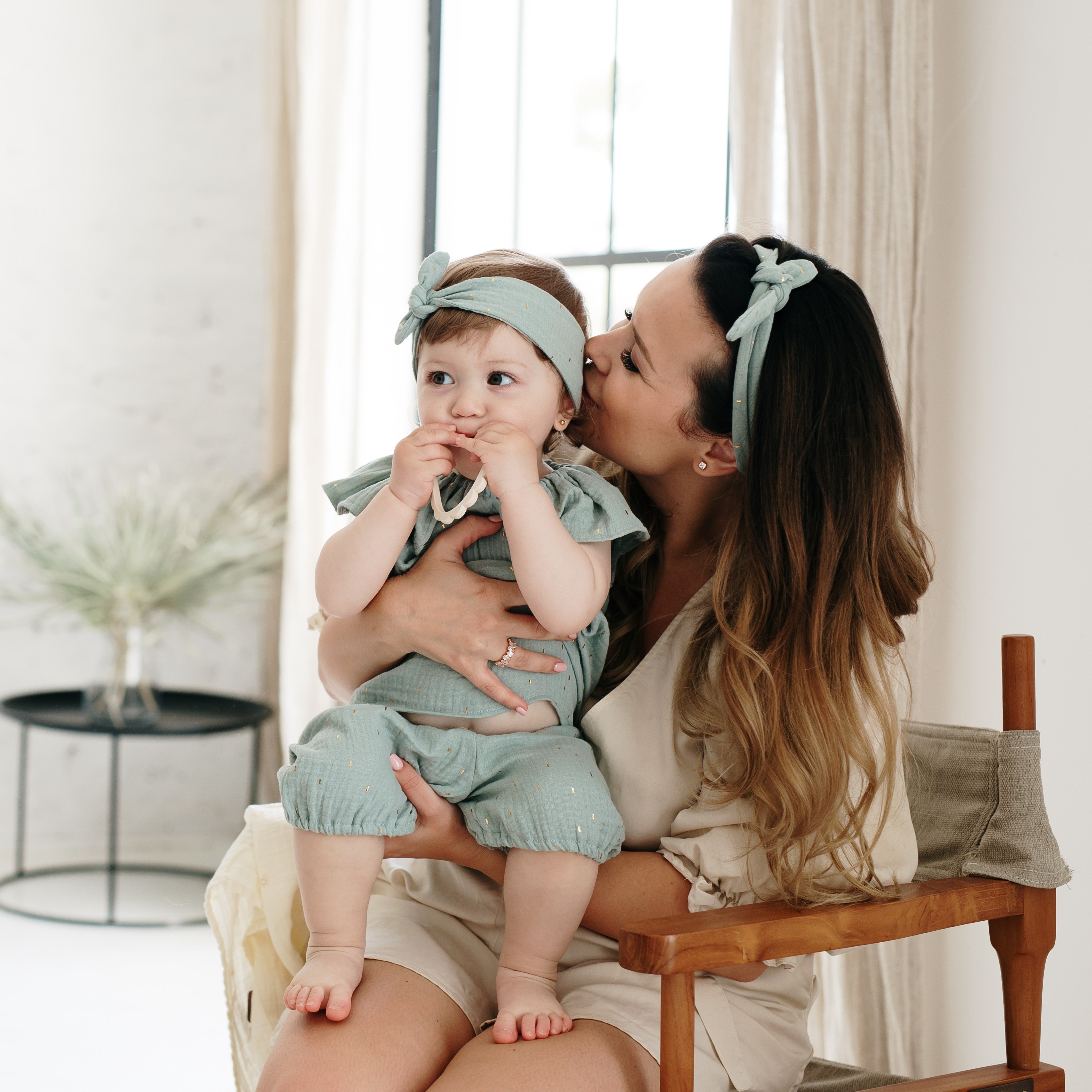 Lányka szett - mentazöld - Pippadu - anya-lánya szettben is beszerezheted!