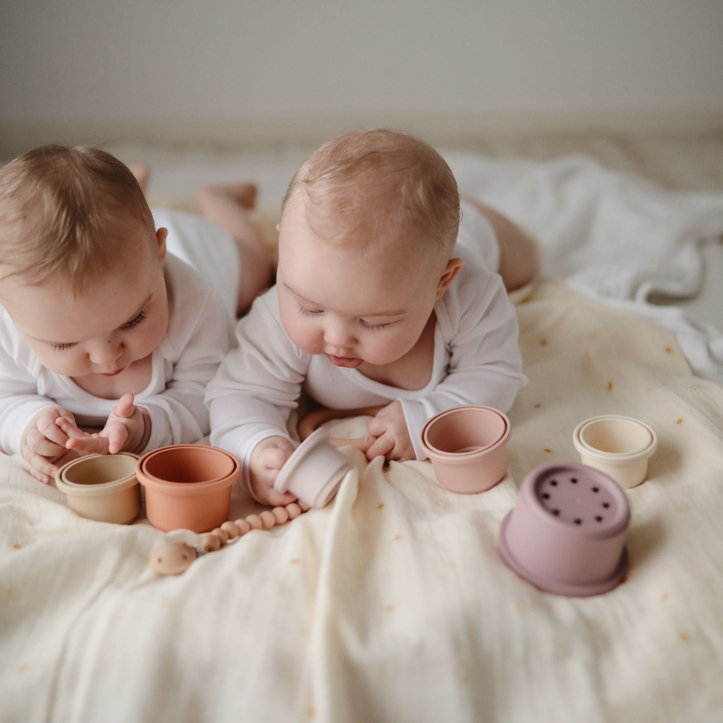 Muszlin pólya pasztell színekben - babatakaró - pippadu - zsálya