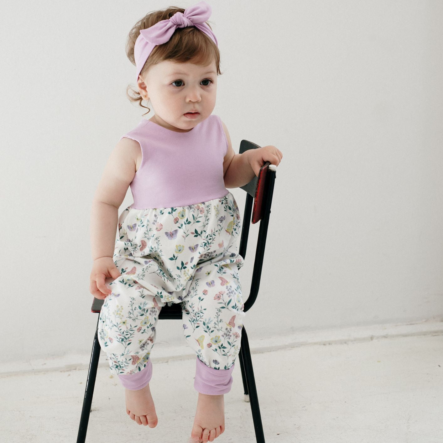 Balerina overall a pippadu márkától - kézzel készült ruhadarab gyerekeknek - hajpánttal és turbánkával kombinálható