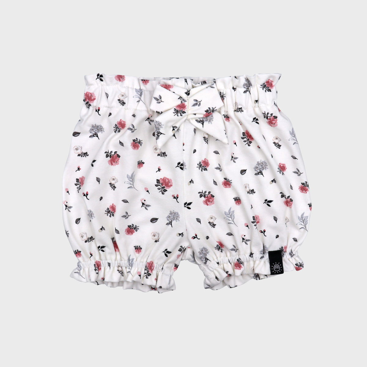 Fodros nadrág és hajpánt szett - kis rózsás - pippadu - fodros lányka nadrág