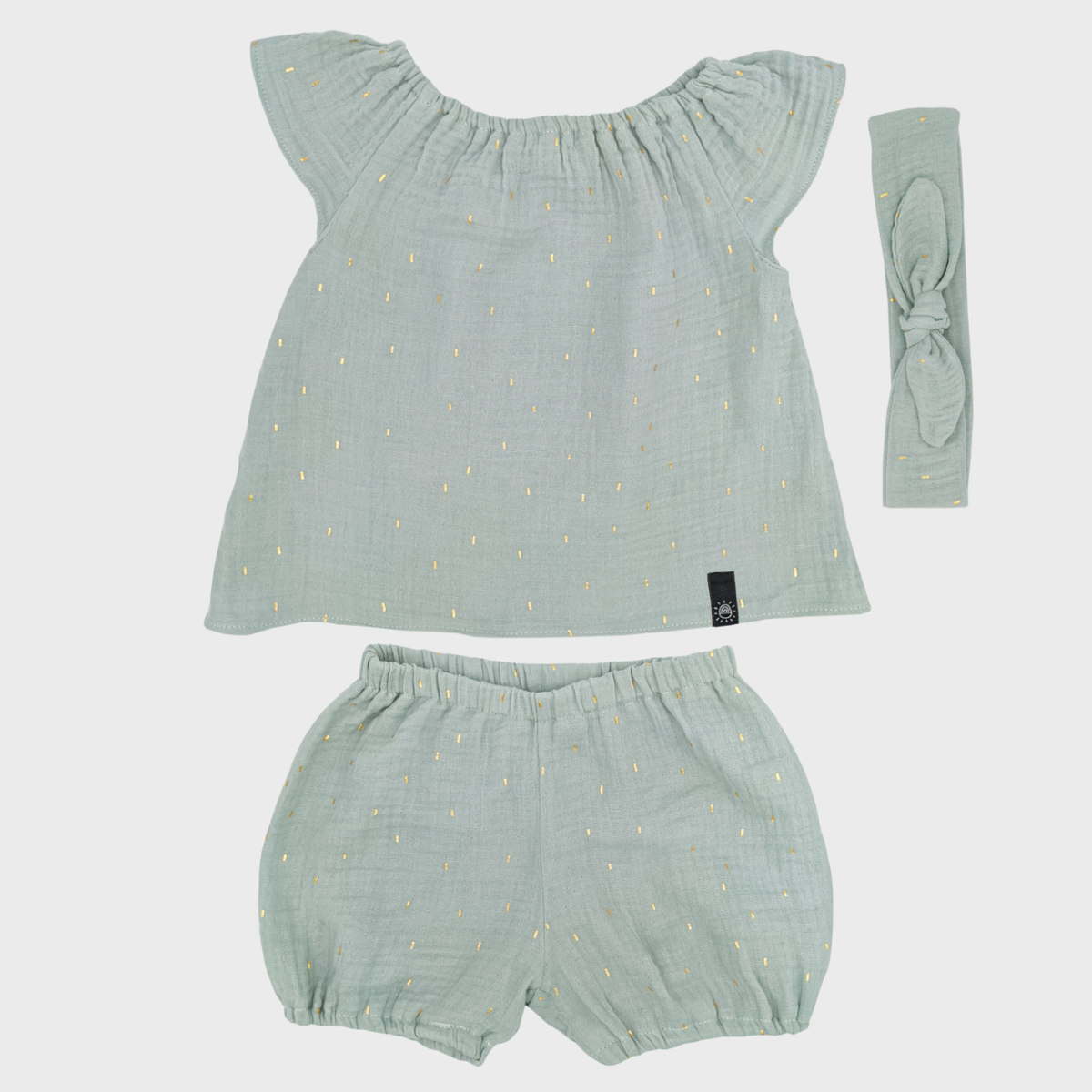 Lányka szett - mentazöld - Pippadu
