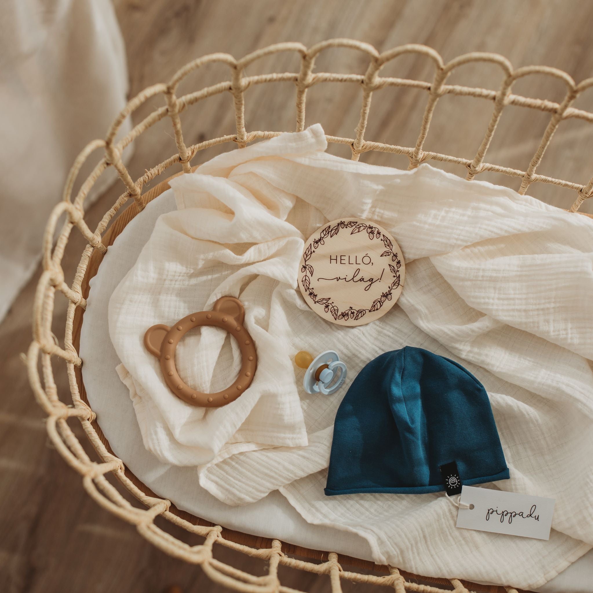 Pippadu angyalom babaváró csomag - ajándék kismamának - kisfiút várok
