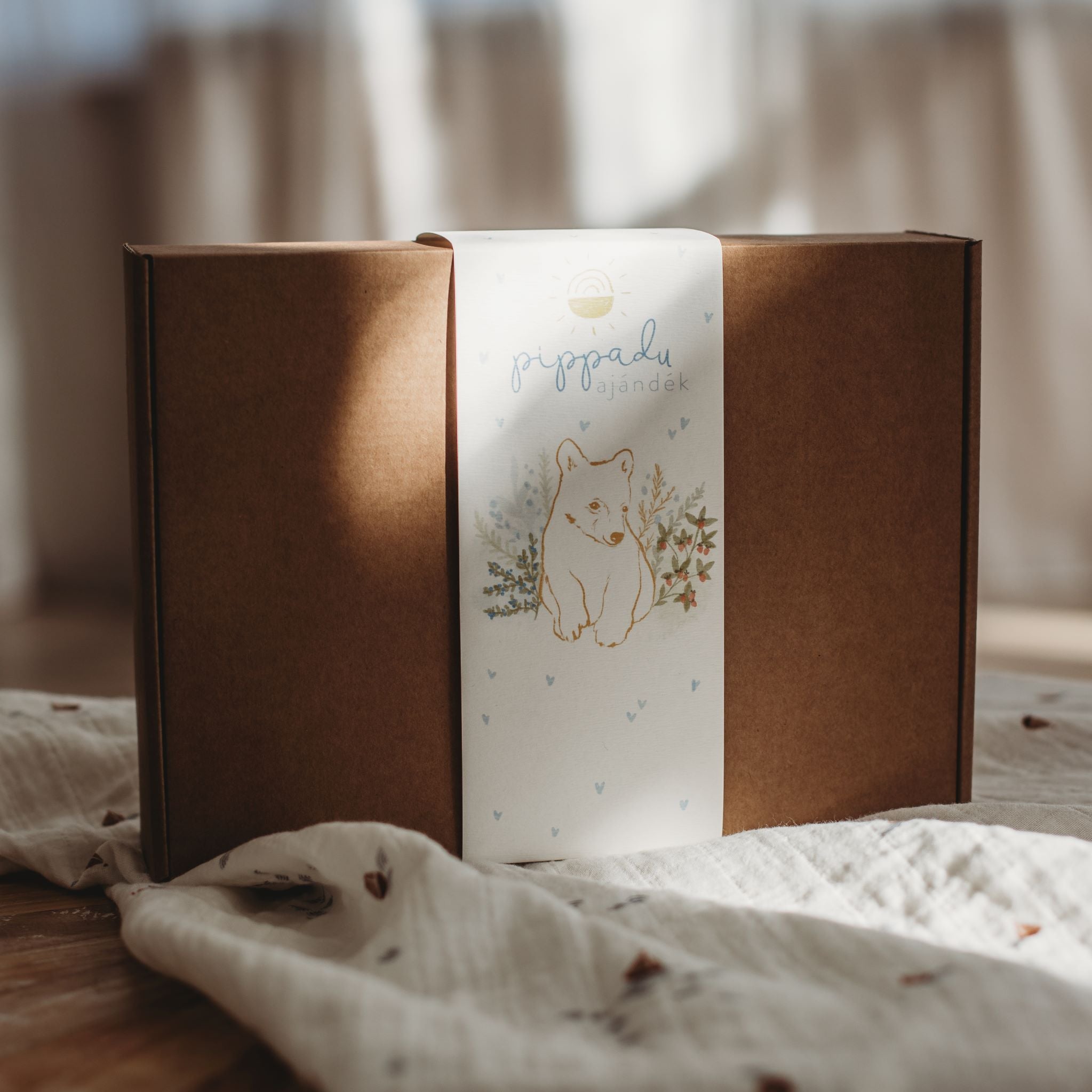 Angyalom kisfiús babaváró csomag kismamának ajándékba - pippadu