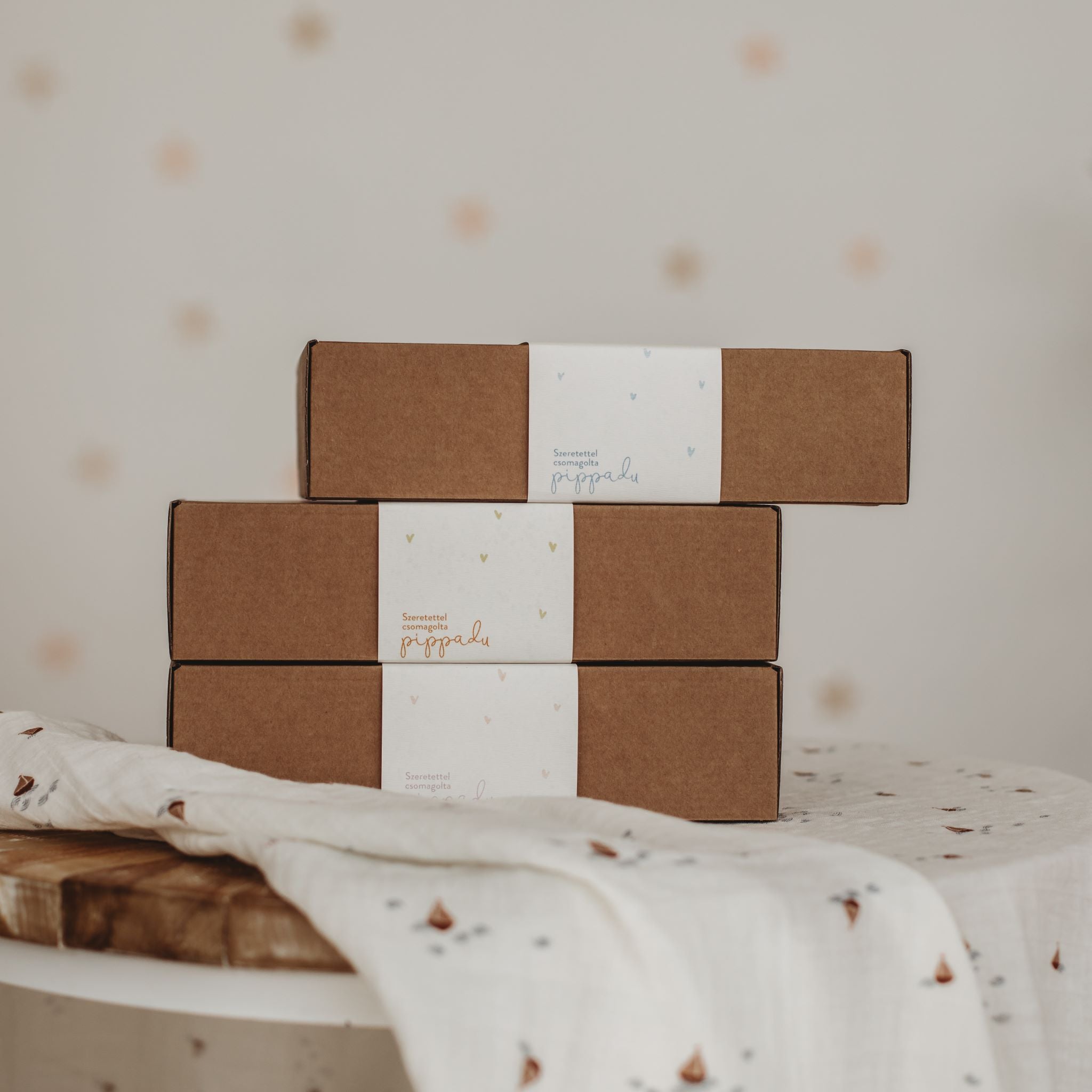 Babaváró csomag szeretettel csomagolva a pippadu.hu-n