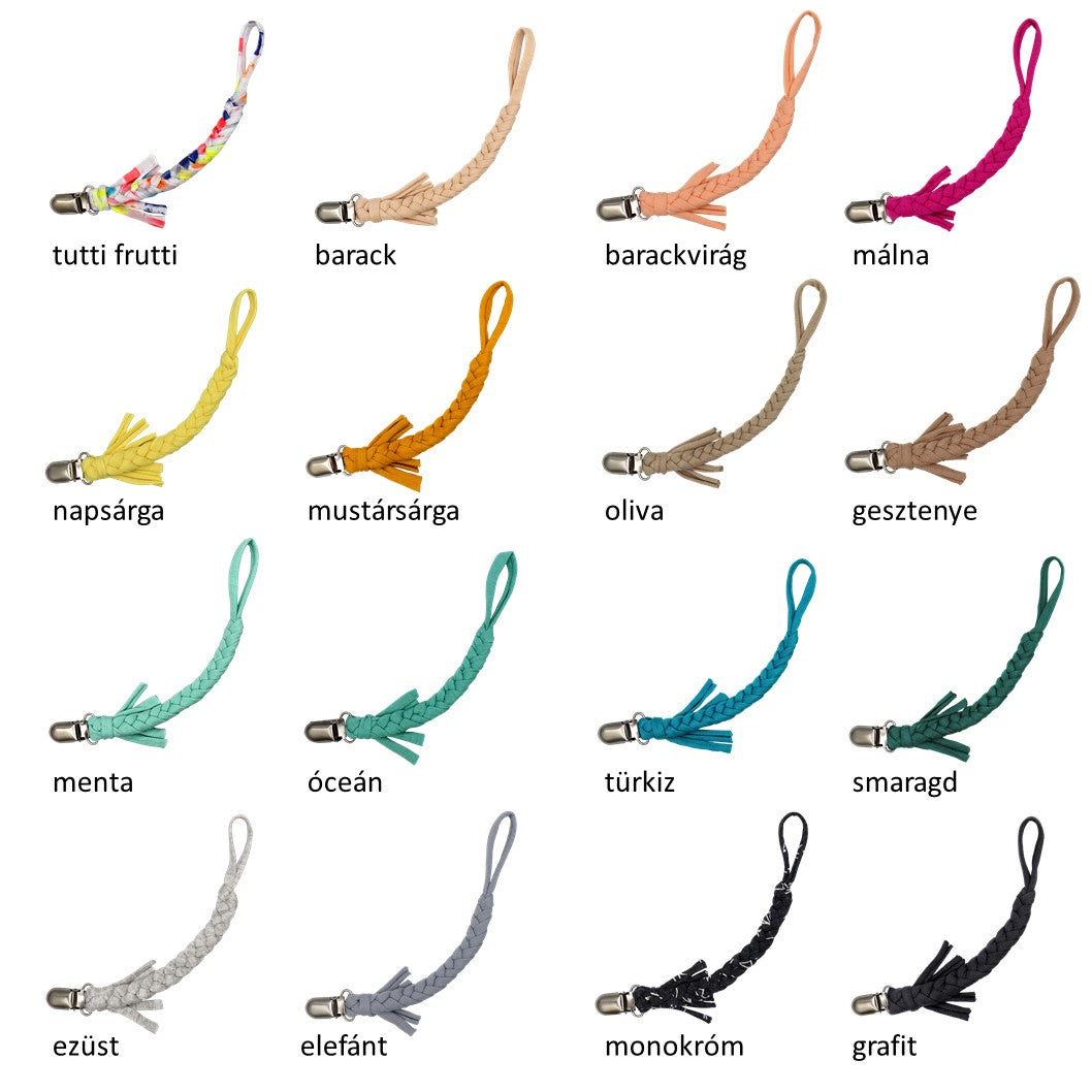 BIBS Colour cumi cumilánccal - választható színben - Pippadu - pippadu cumiláncok 2. oldal