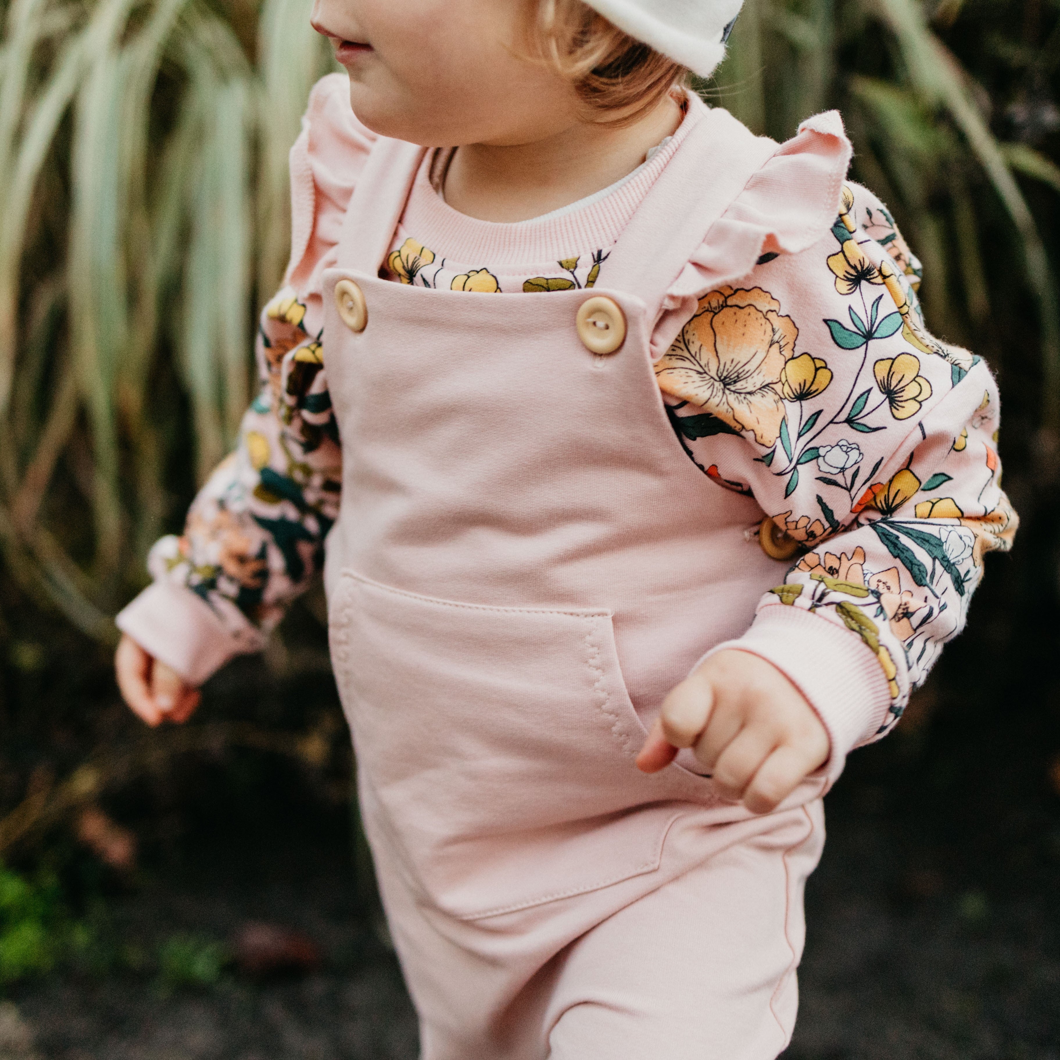 Pippadu egyedi virág mintás pulóver