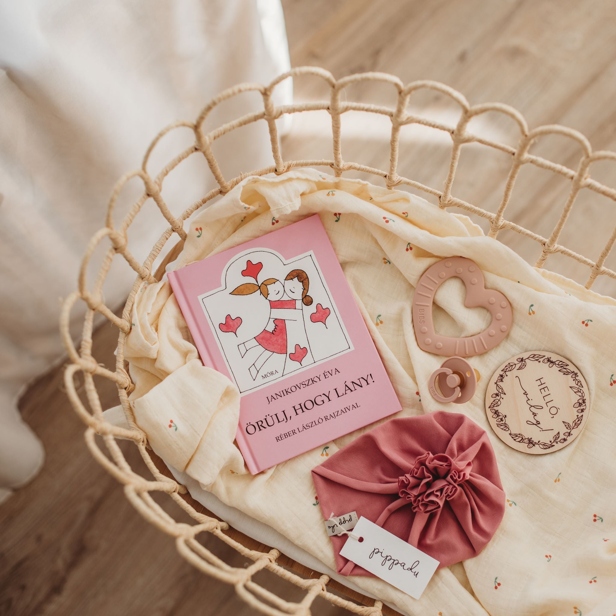 Pippadu kincsem ajándékcsomag kislányos kismamáknak