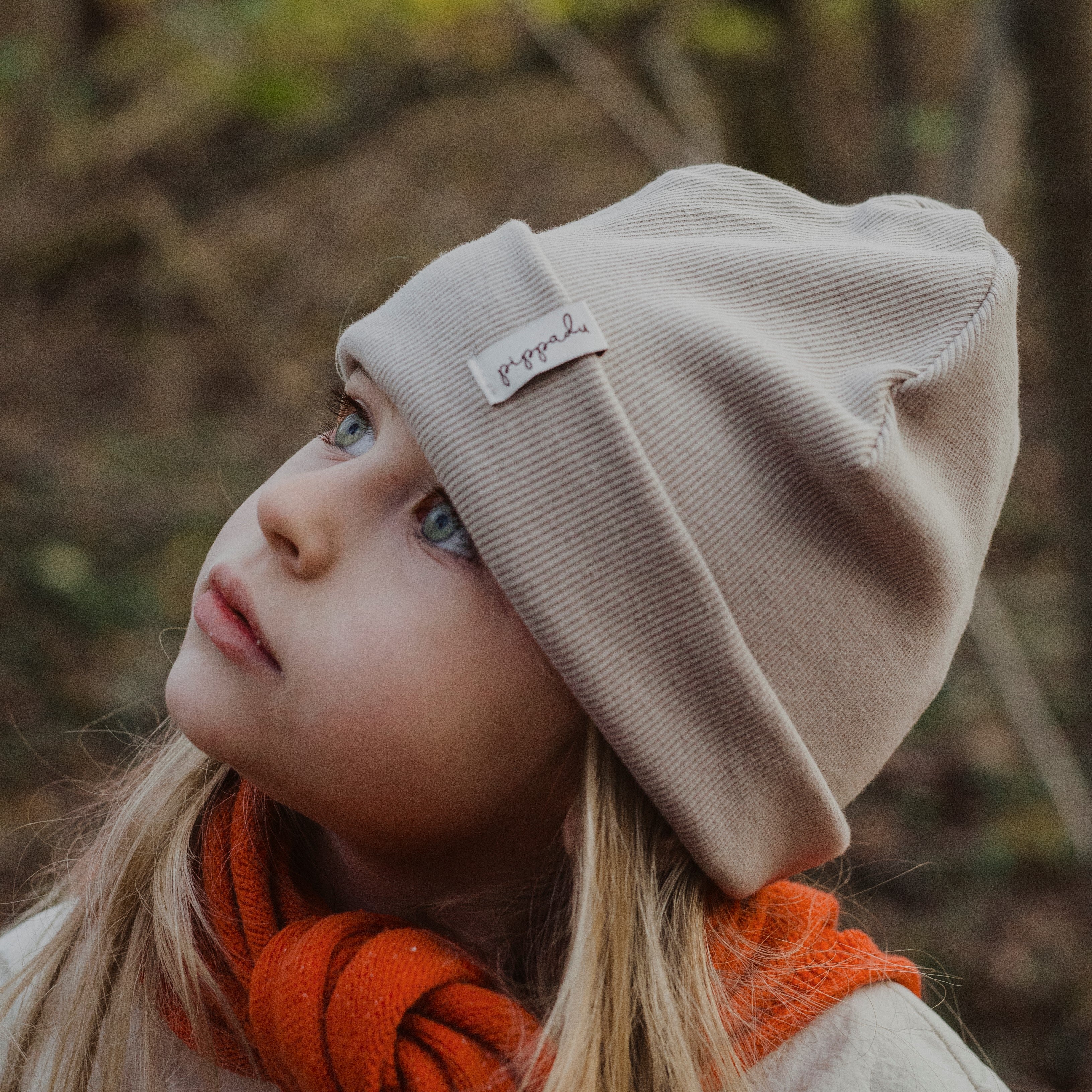 Pippadu gyerek és felnőtt sapka latte színben - bézs