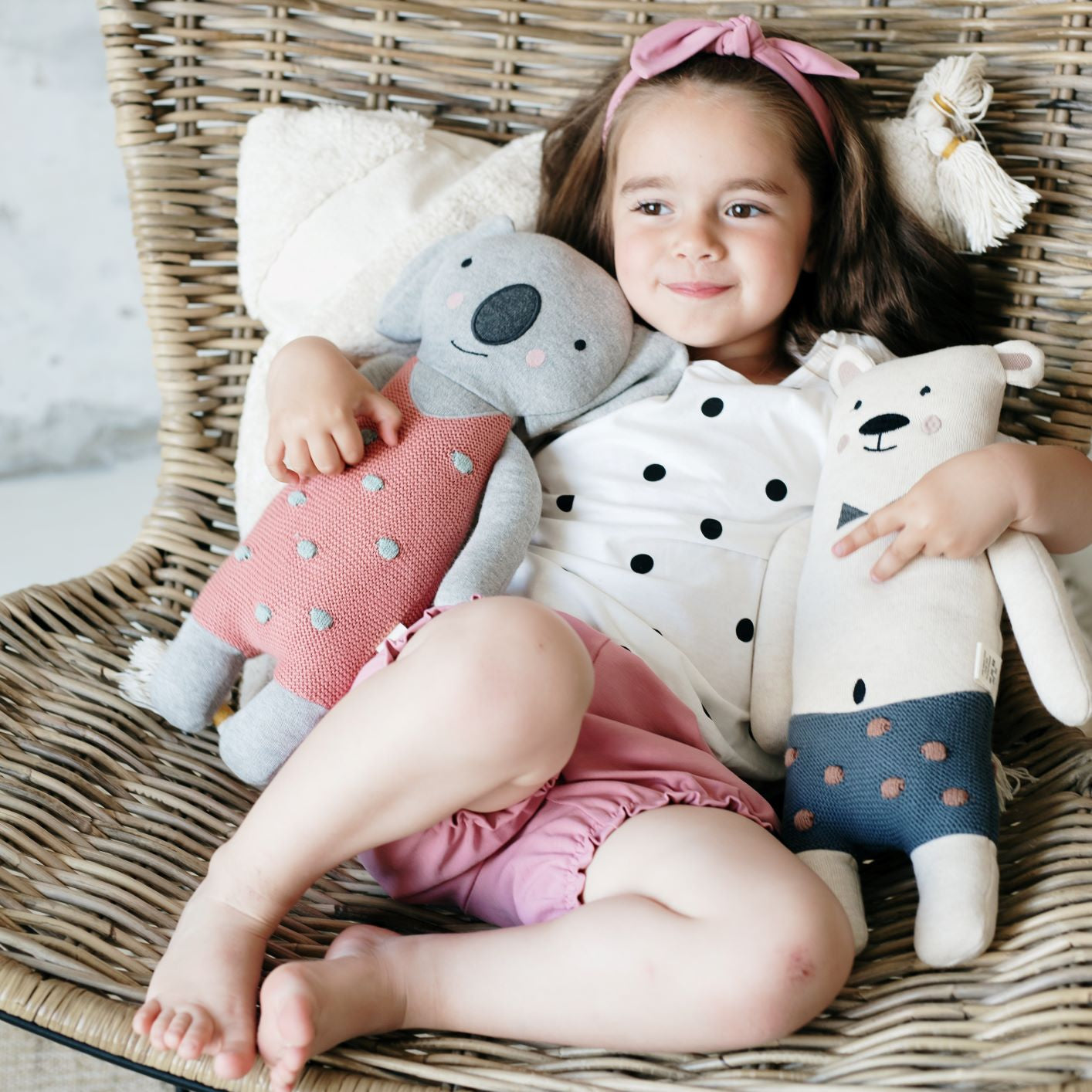 Plüss játék - Nelli a koala a pippdadunál Pepével a mackóval