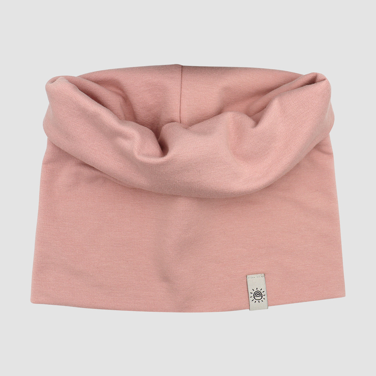 Kézzel készült turbán sapka szilvarózsa színben - pippadu