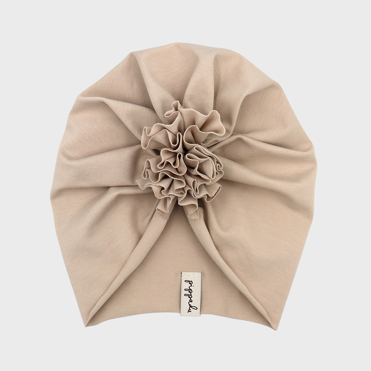 Tavaszi turbánka - tejeskávé - pippadu