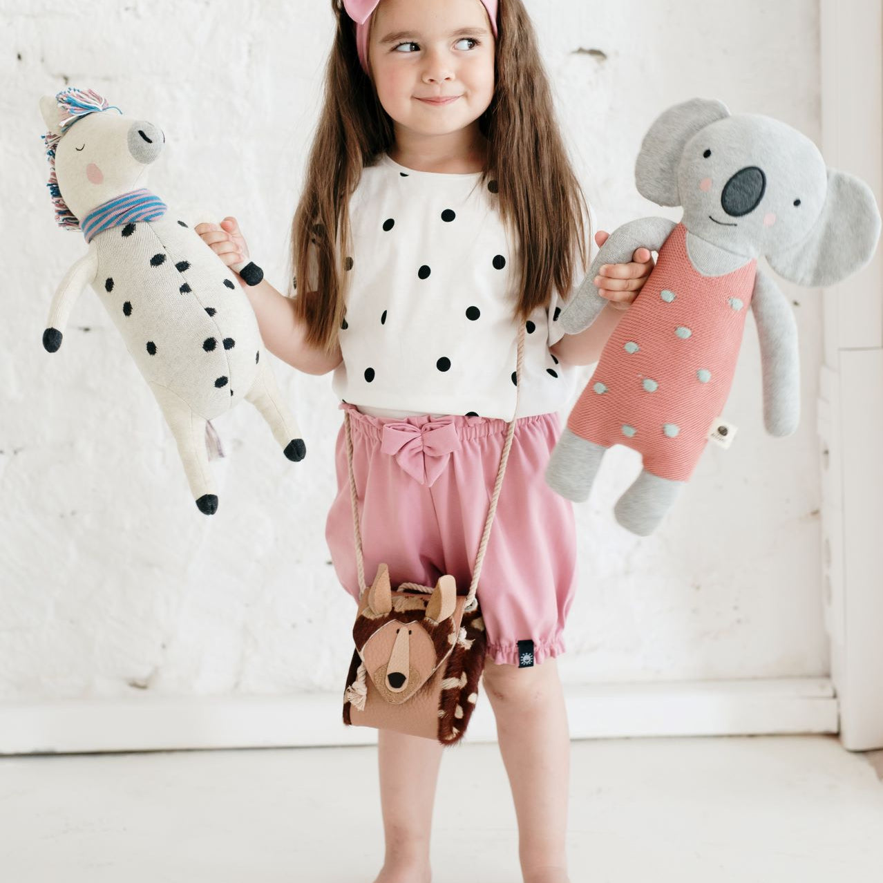 Plüss játék - Bella a szivárvány póni a pippadunál -