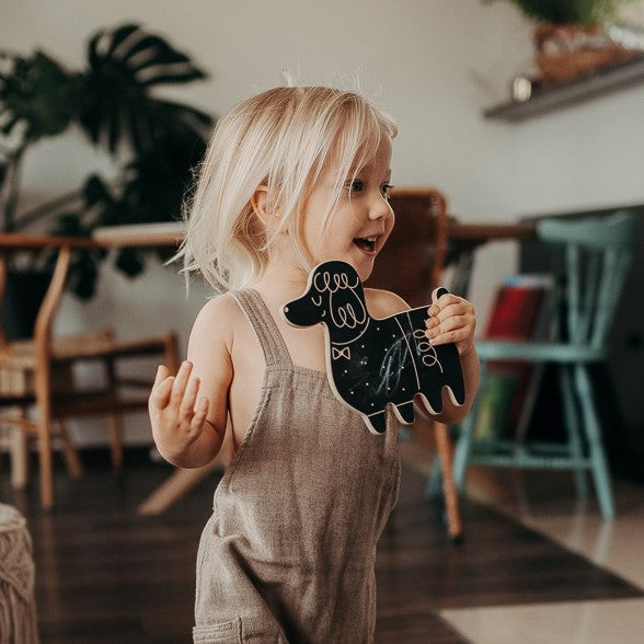 Milin rajztábla gyerekeknek - pudli - pippadu